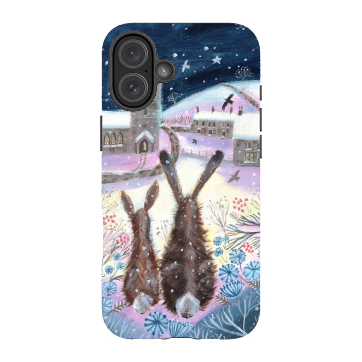 iPhone Tough Case - Rabbit & Hare By Mary Stubberfield
