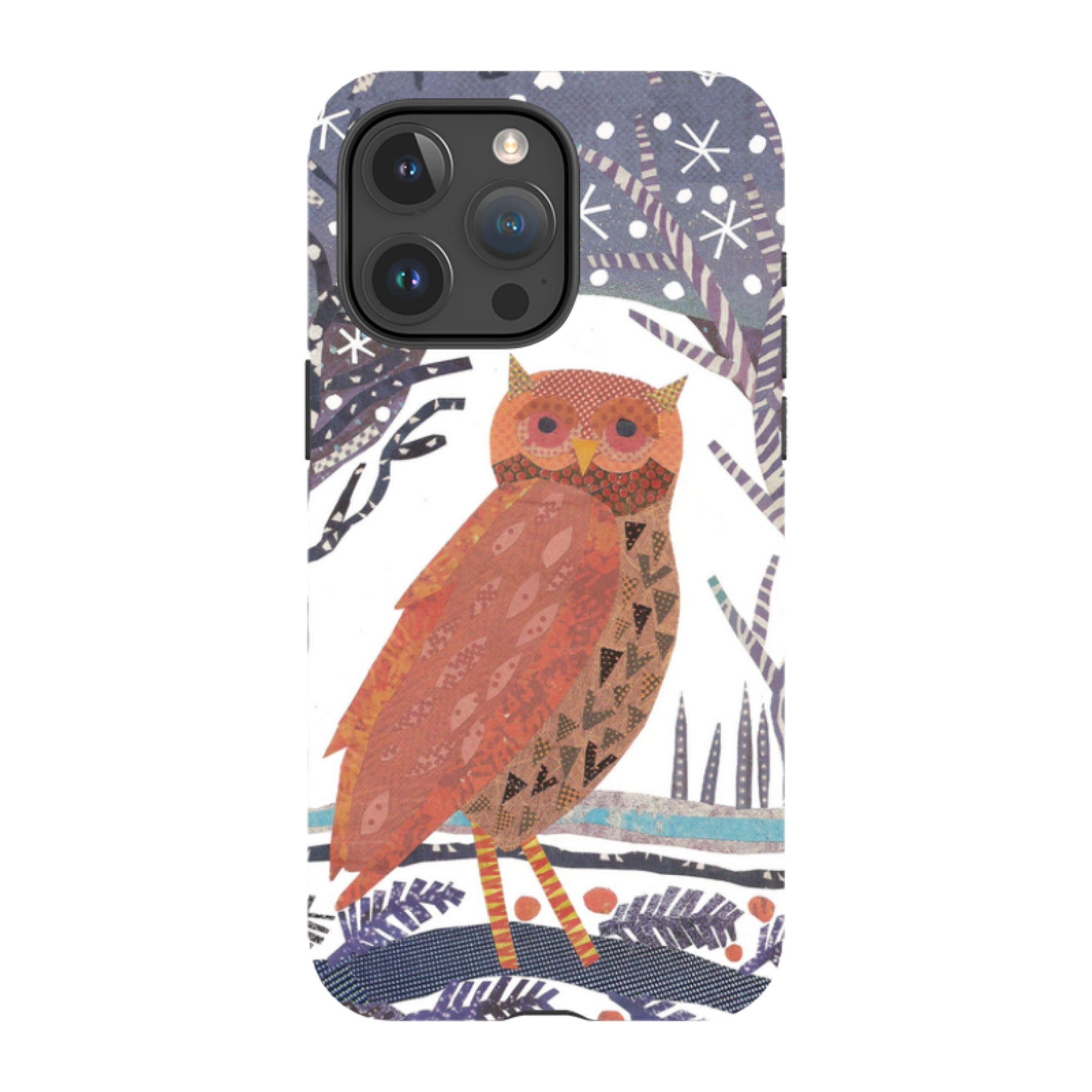iPhone Tough Case - Winter Owl By Jane Robbins