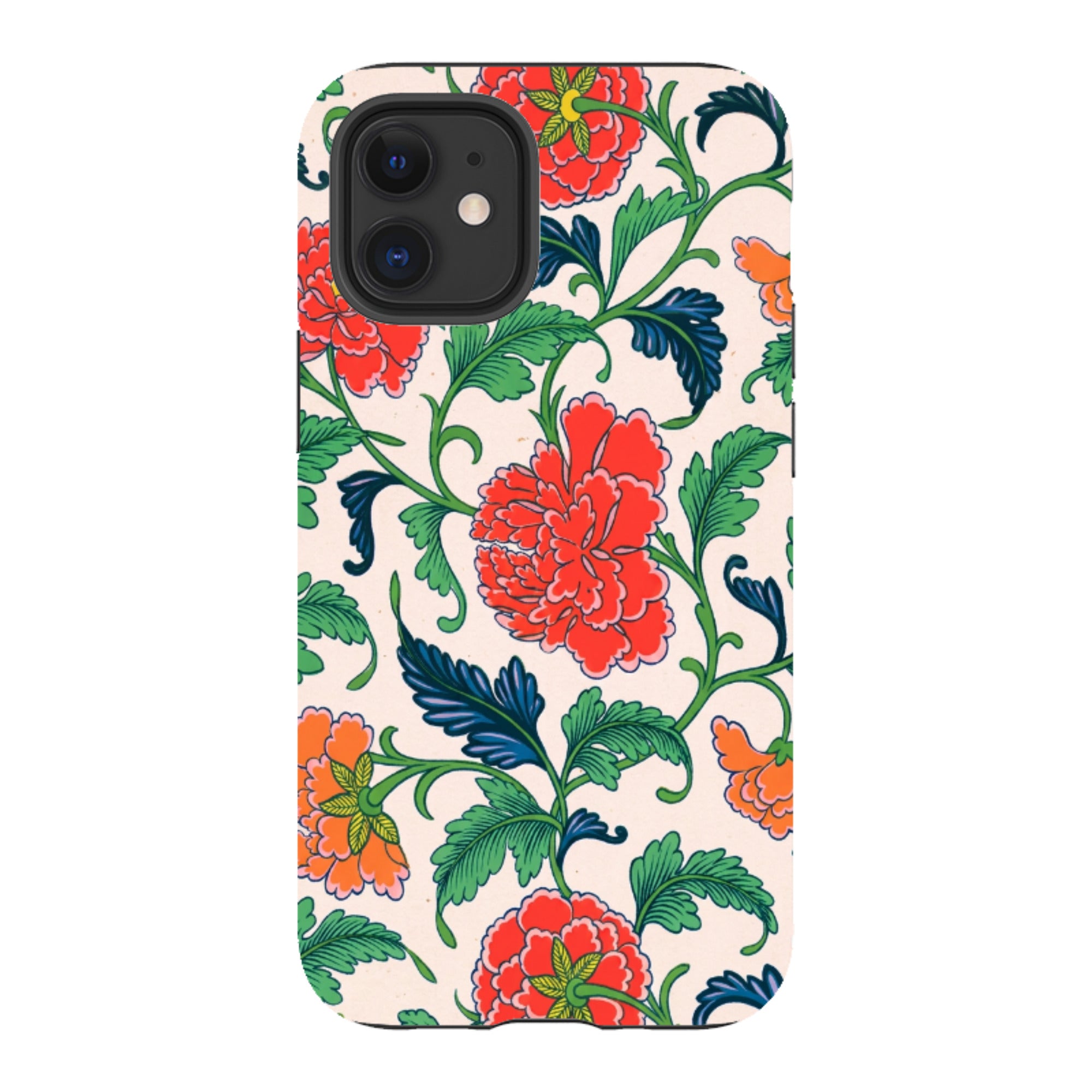 iPhone Tough Case - Vintage Peony Floral