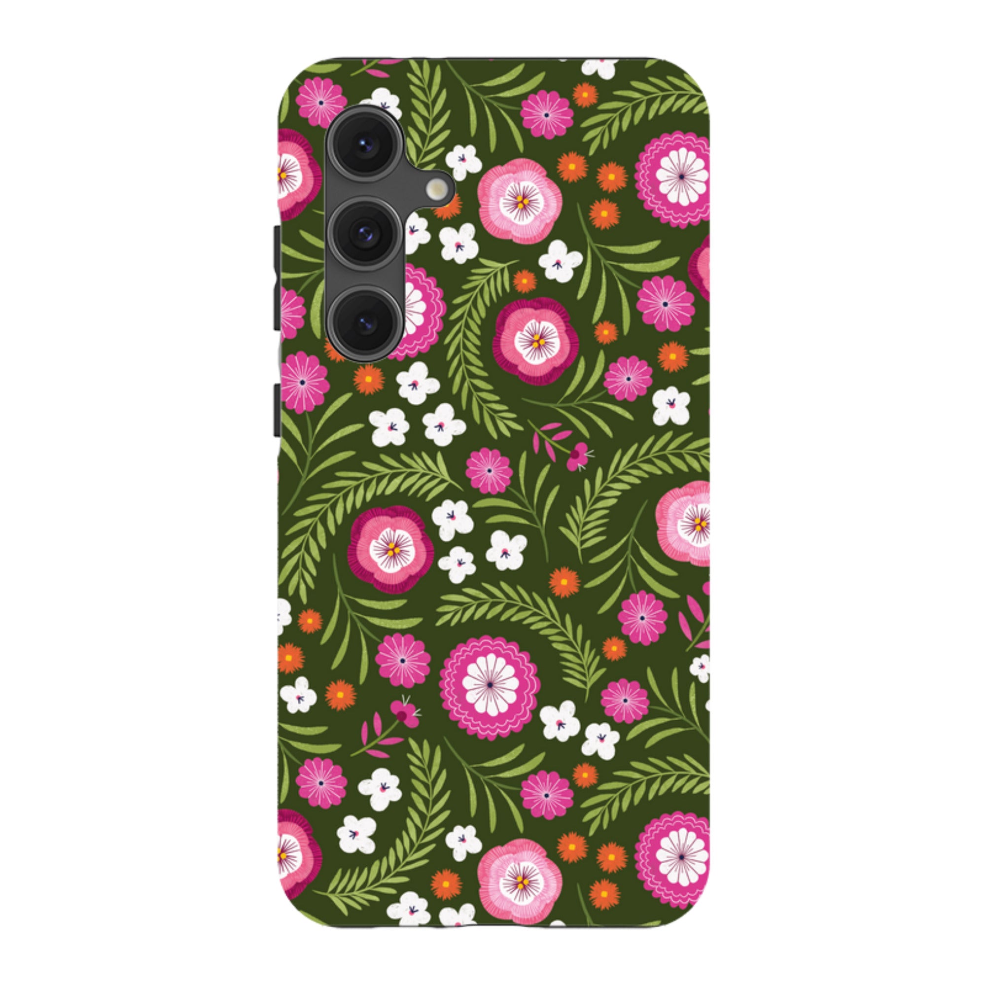 Samsung Tough Case - Posy Garden II By Ali Brookes