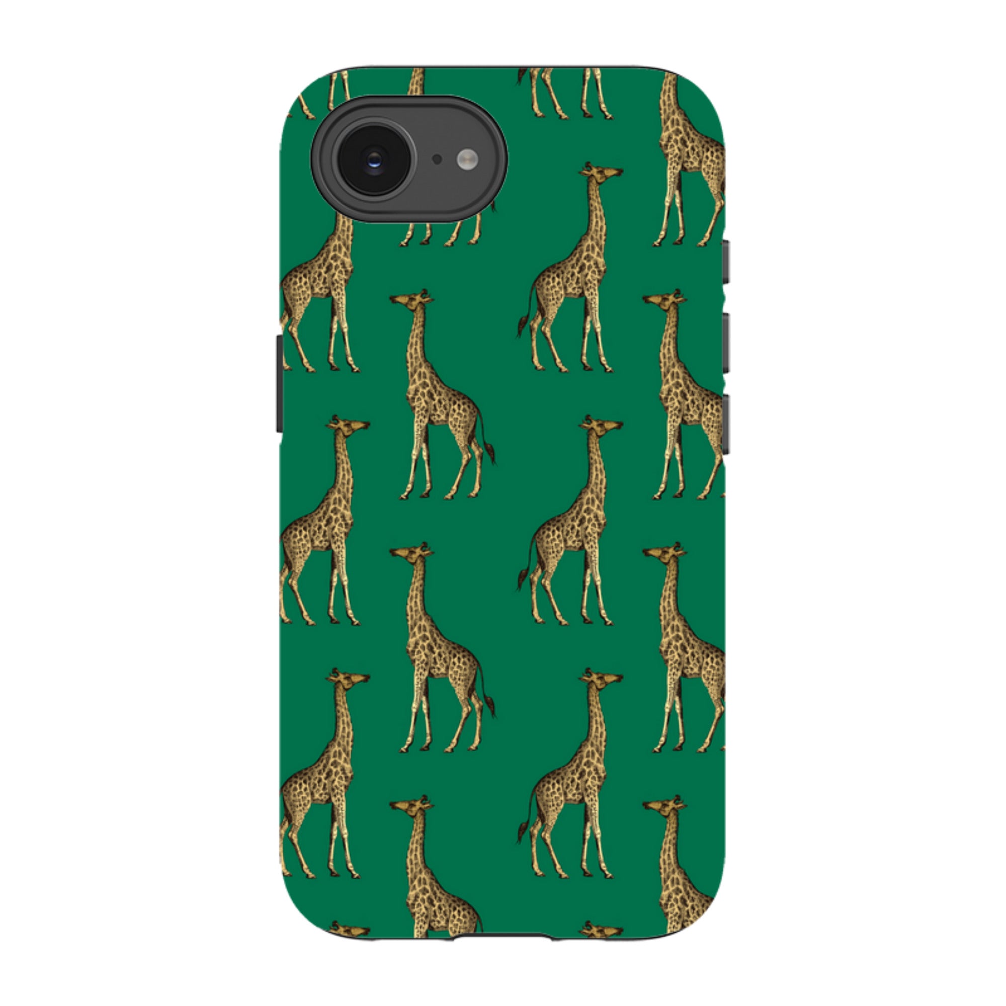 iPhone Tough Case - Green Giraffe