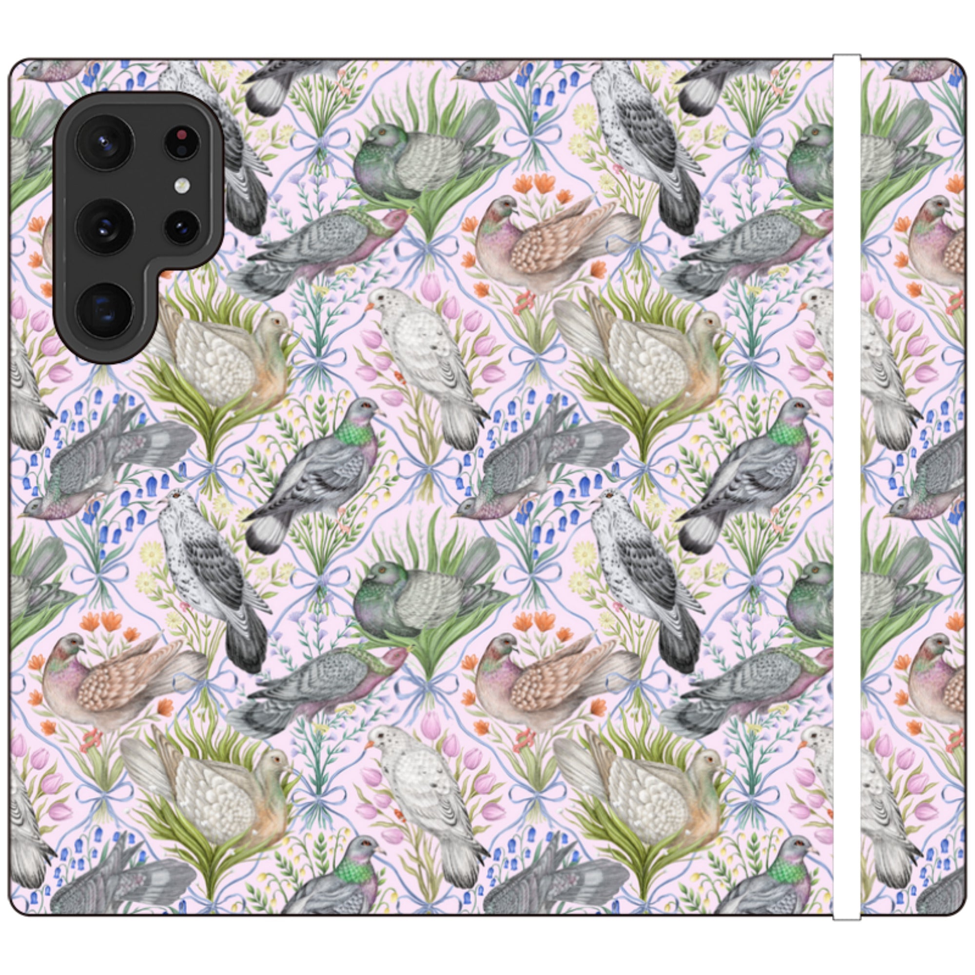 Pigeon Pals Wallet Case By Catherine Rowe