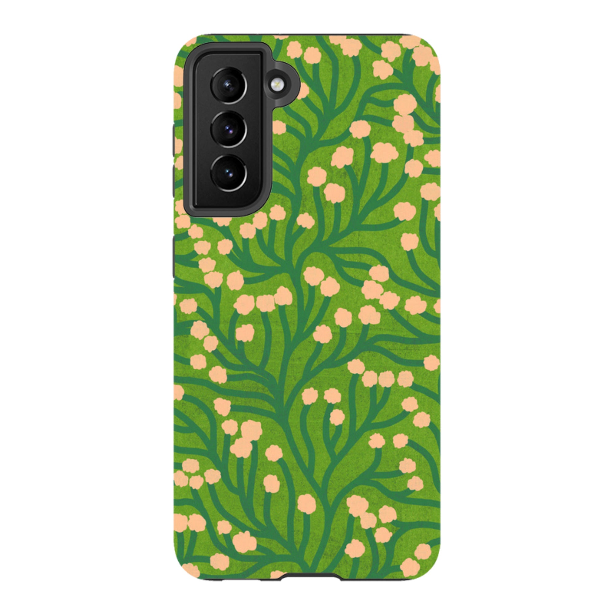 Samsung Tough Case - Vine Pink And Teal By Katherine Quinn