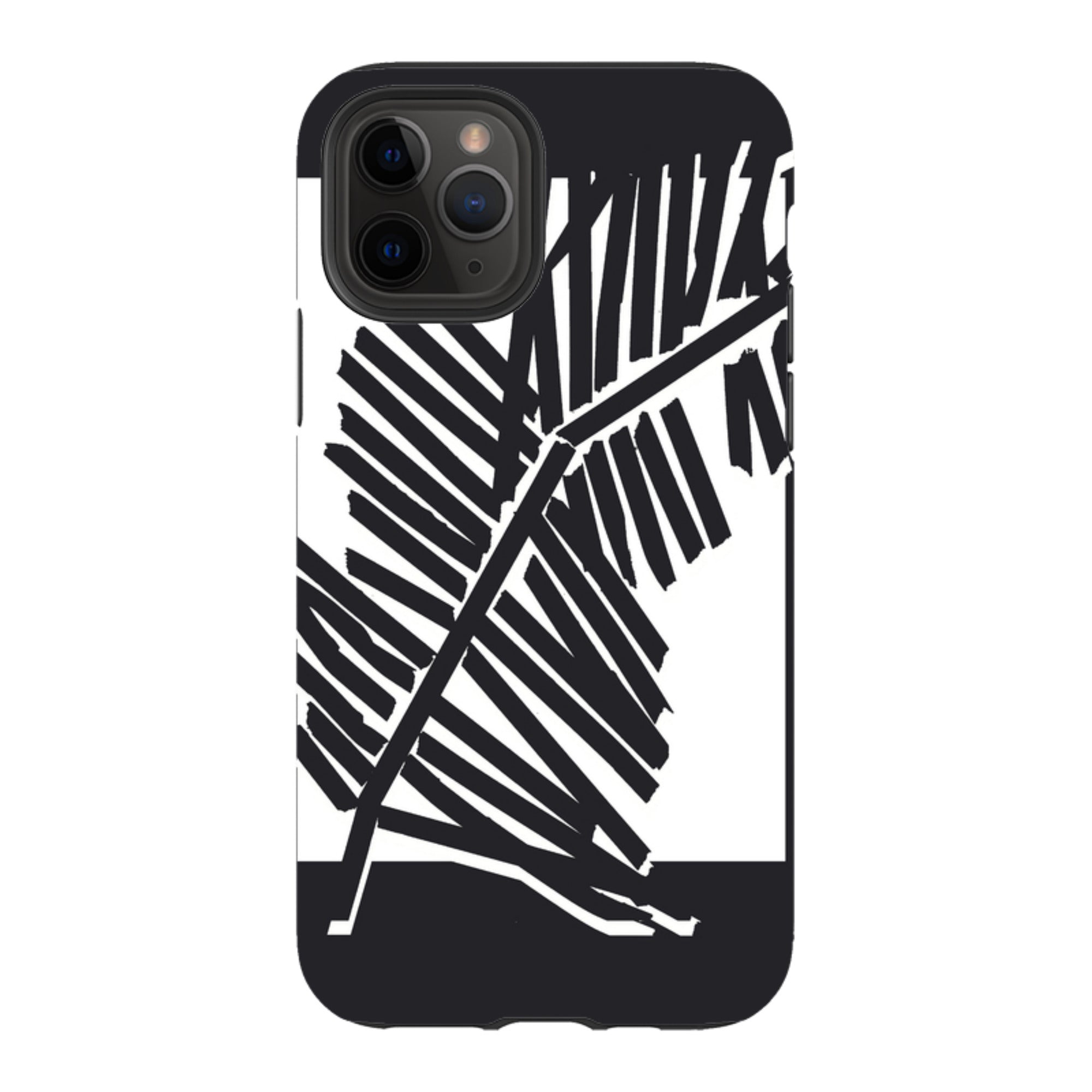 iPhone Tough Case - Palm Moon Silhouette By Kitty Joseph