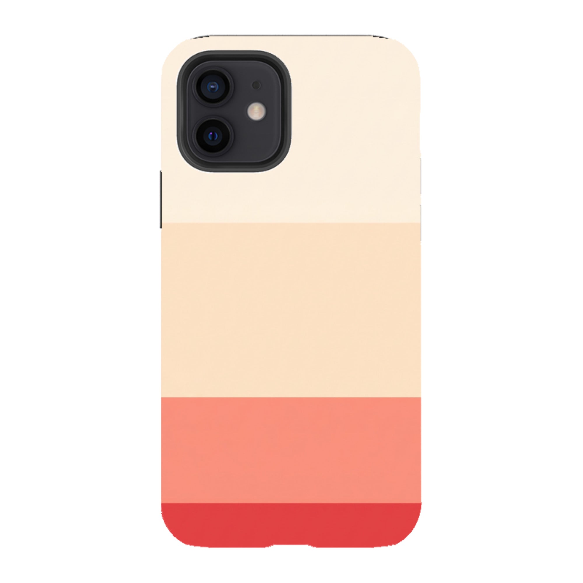 iPhone Tough Case - Crimson Red Gradient
