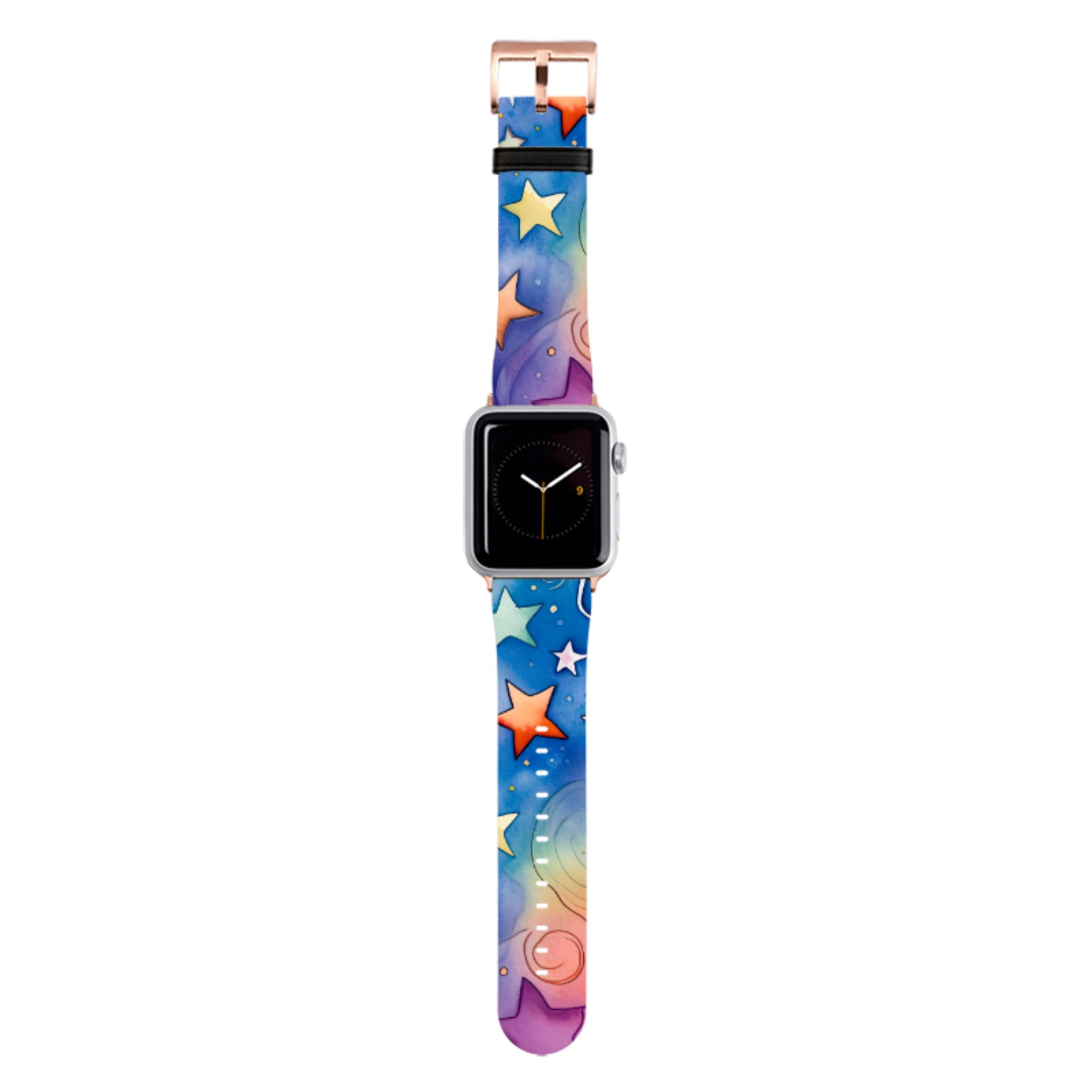 Rainbow Stars III Apple Watch Strap