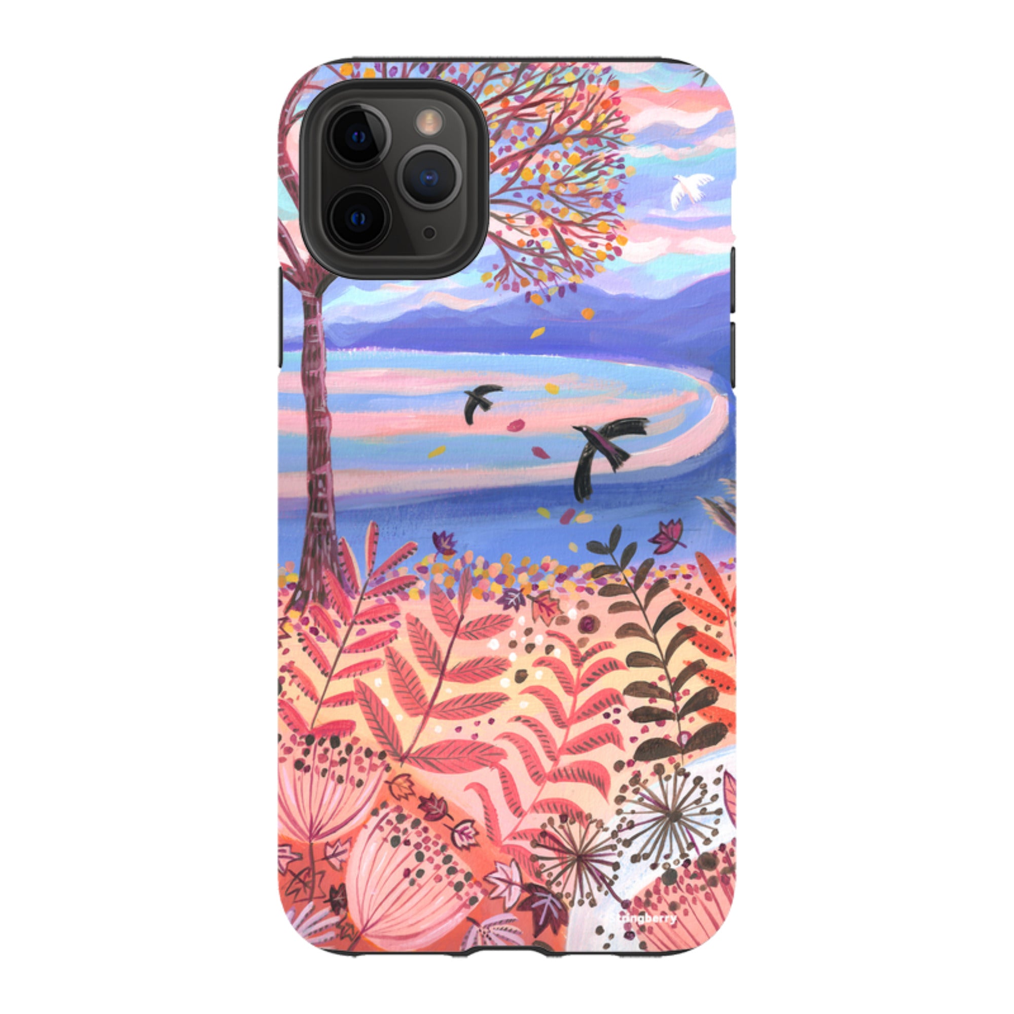 iPhone Tough Case - Autumn Coast By Mary Stubberfield