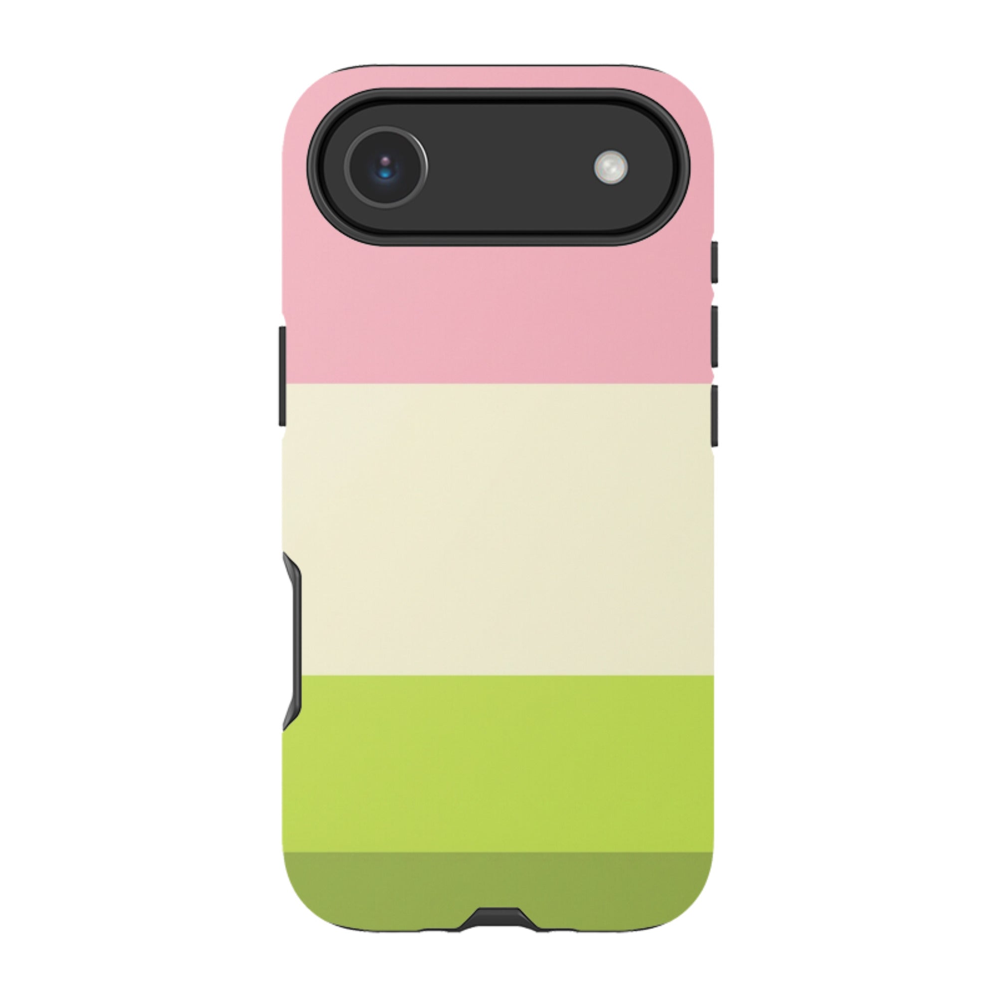 iPhone Tough Case - Pink & Sage Green