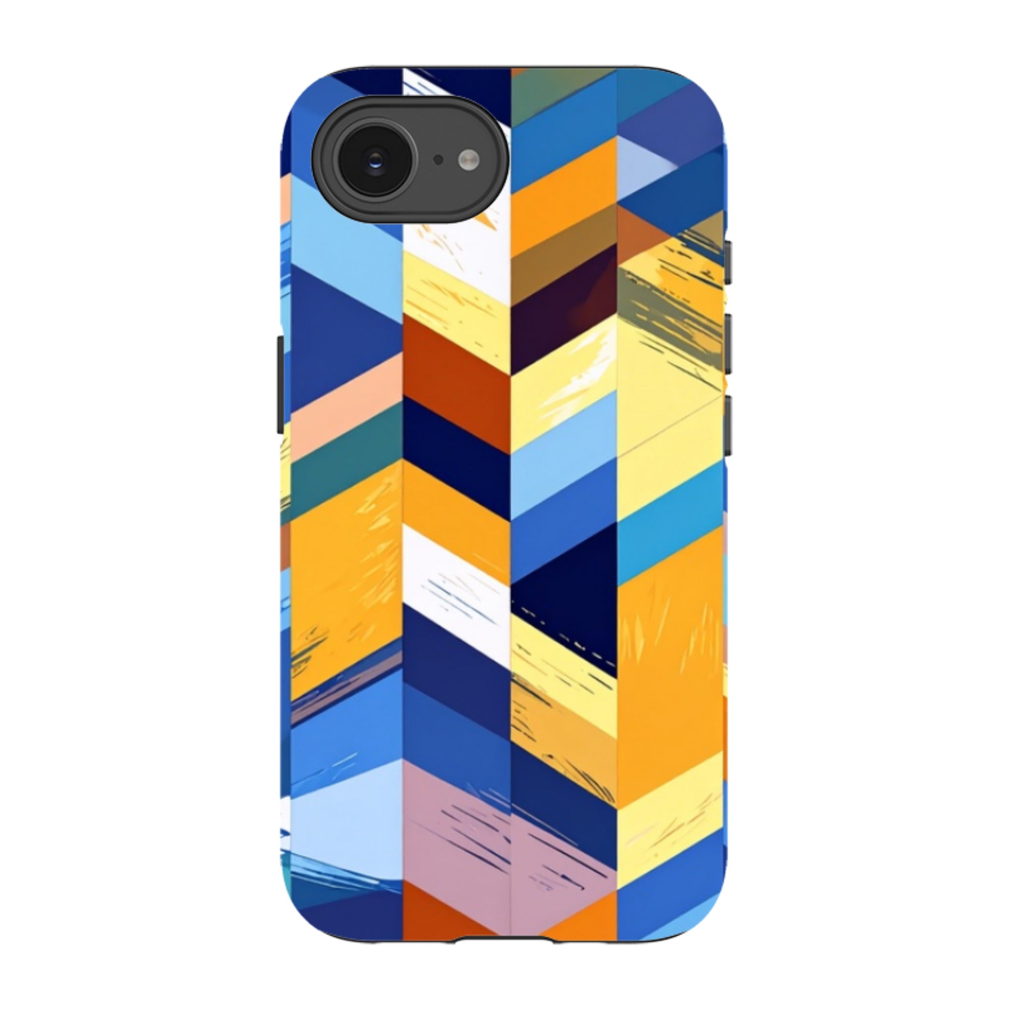 iPhone Tough Case - Technicolor Stripes