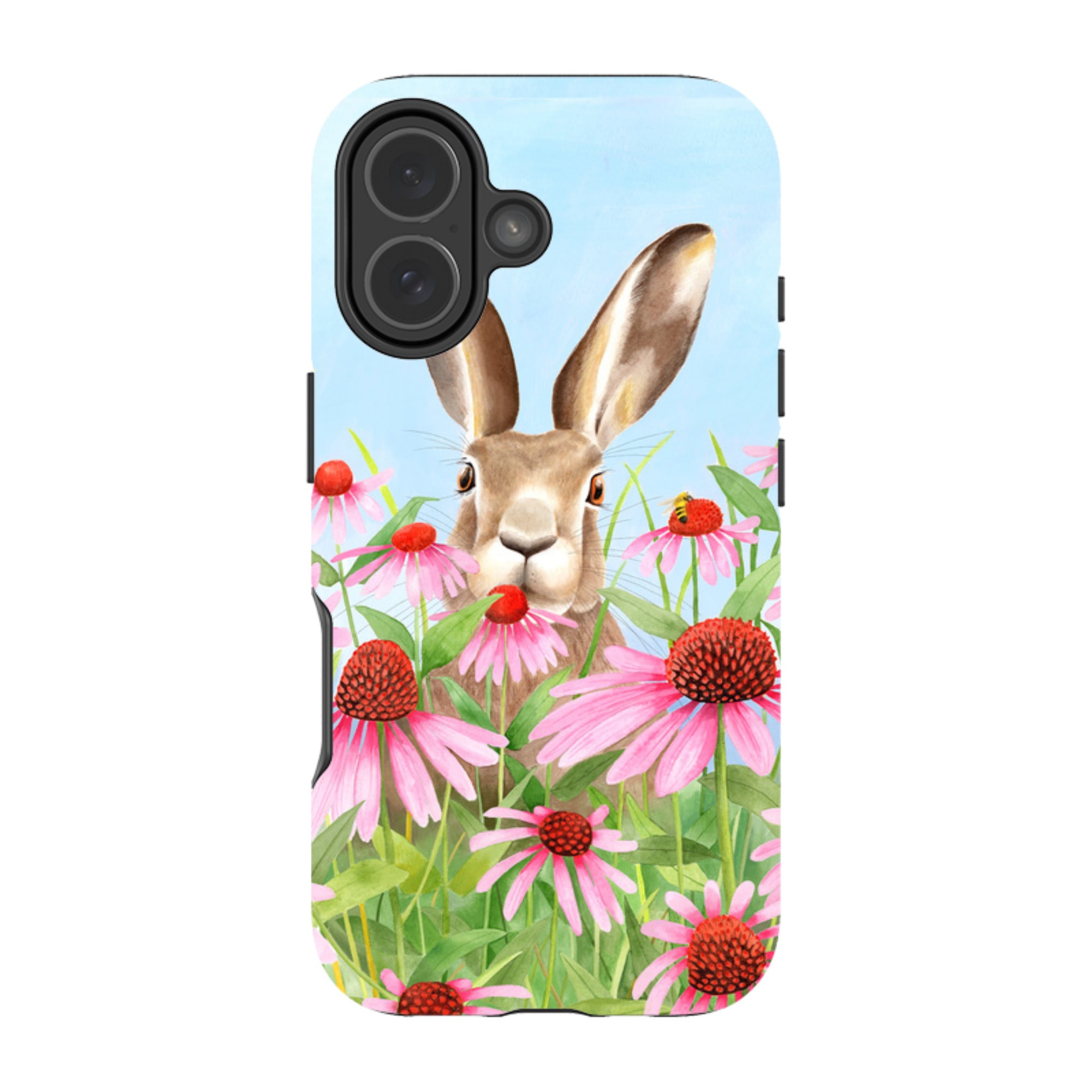 iPhone Tough Case - Summer Hare By Bex Parkin