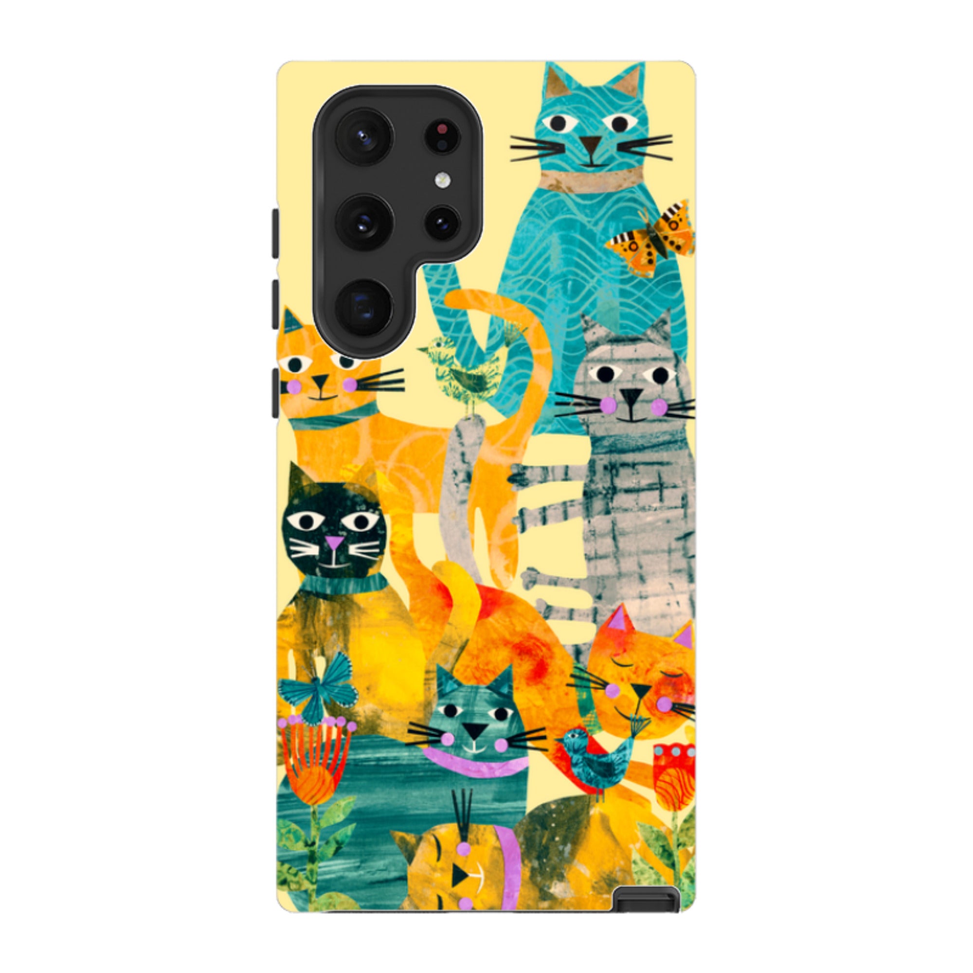 Samsung Tough  Case - Cat Party III By Tracey English