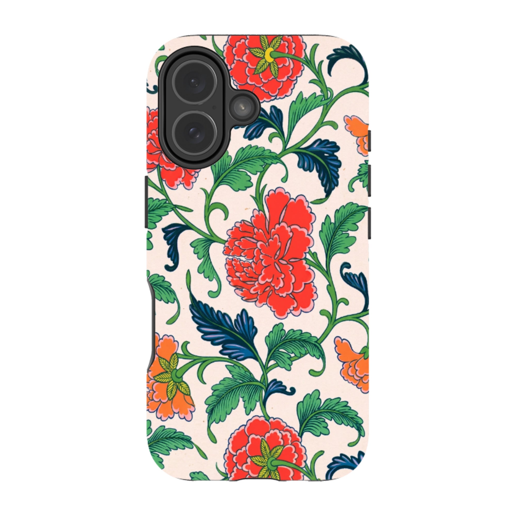 iPhone MagSafe Tough Case - Vintage Peony Floral