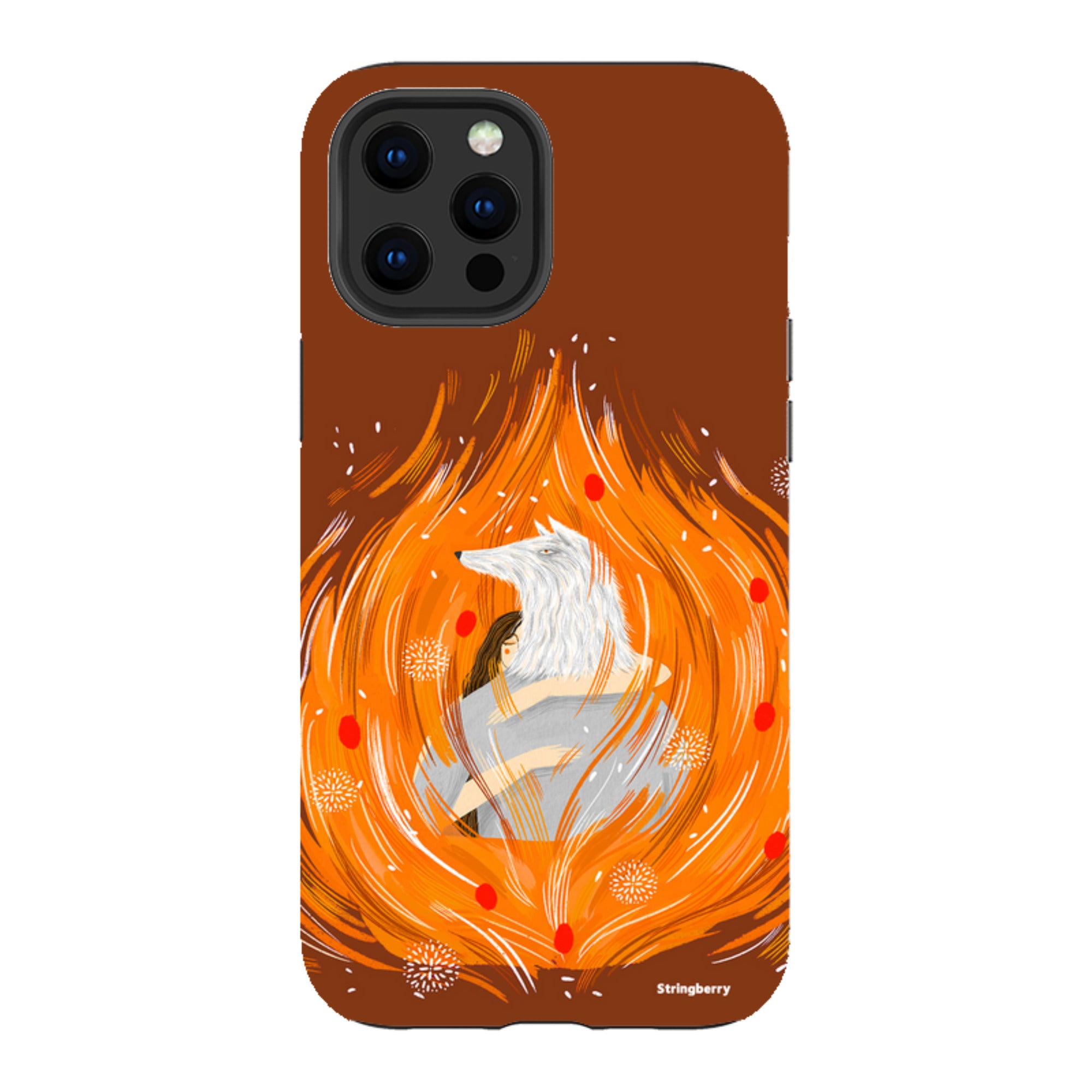 iPhone Tough Case - Fire Of Us By Madalina Andronic