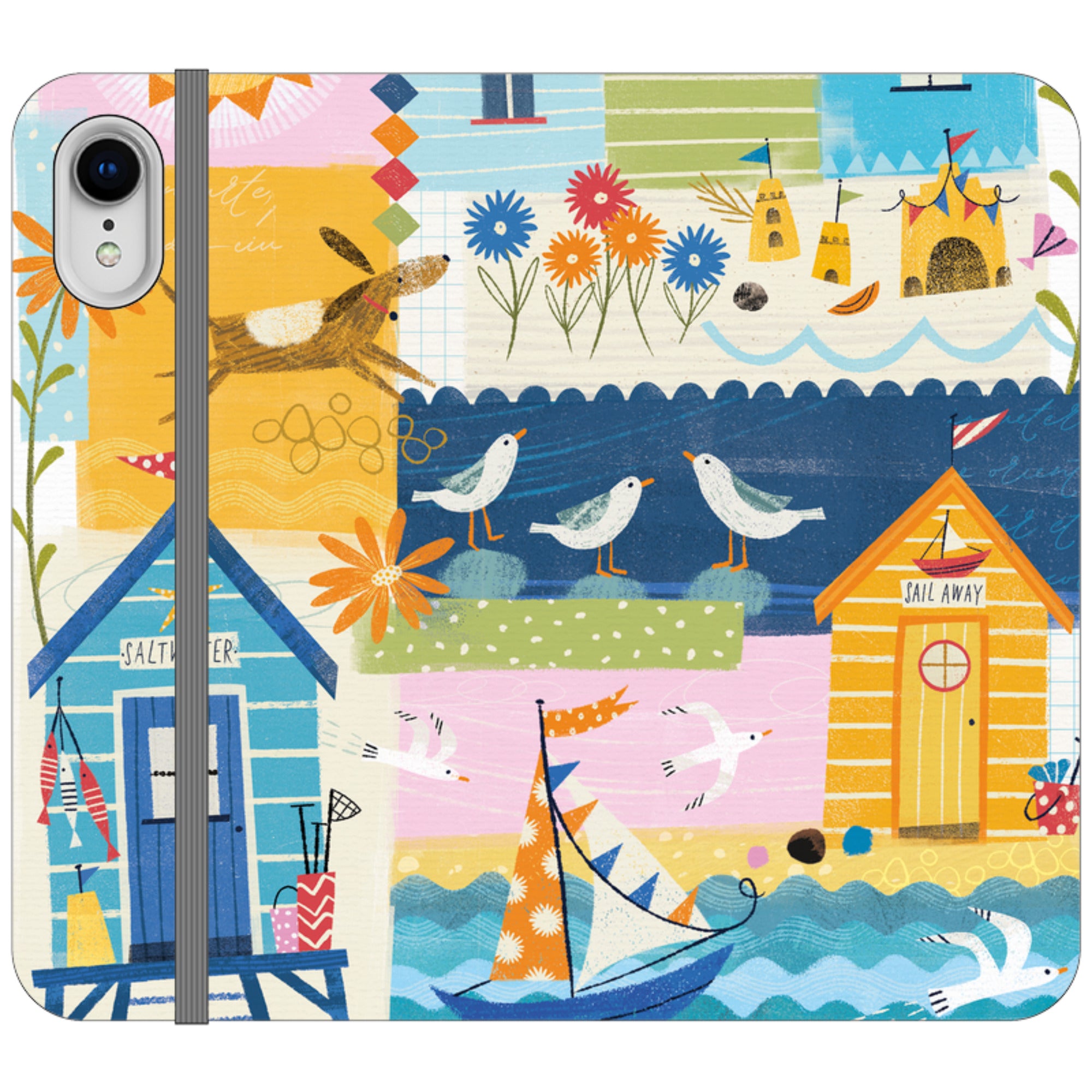 Sunny Days Wallet Case By Ali Brookes