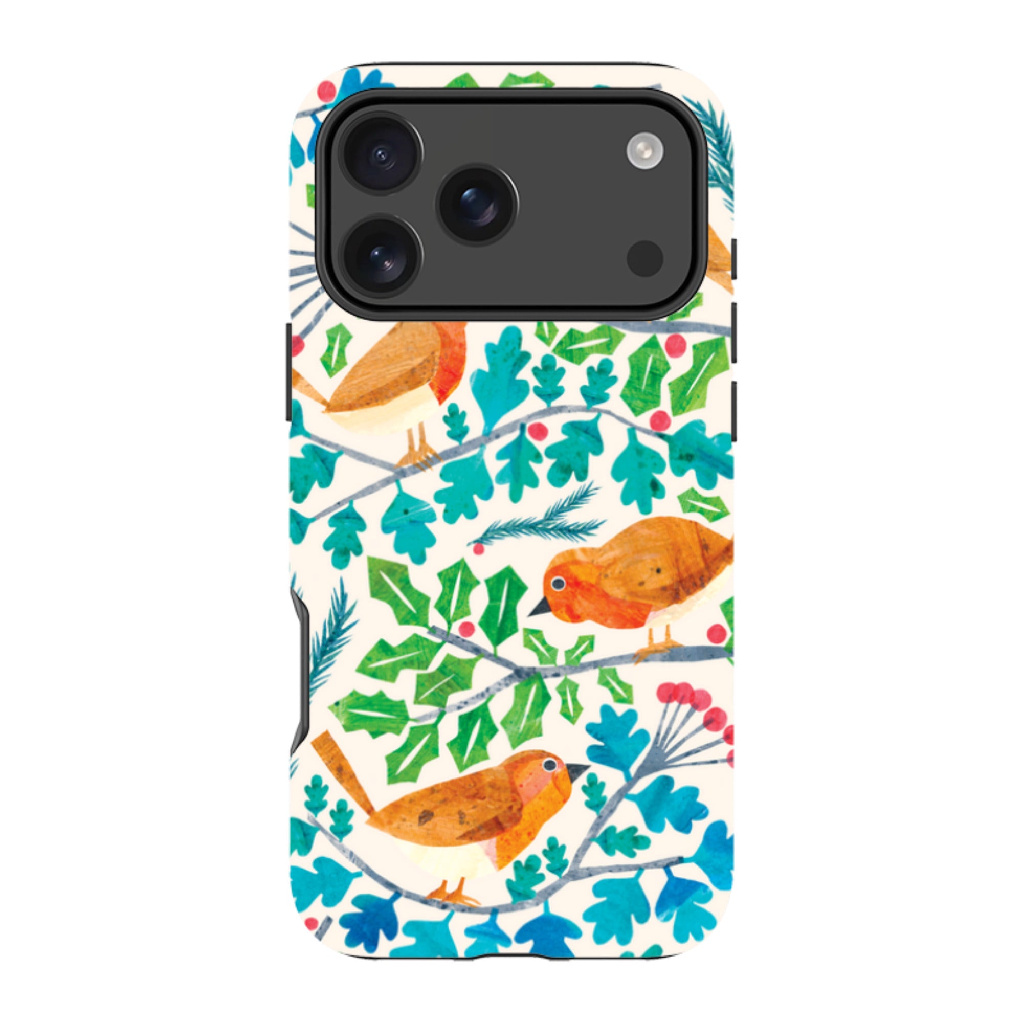 iPhone Tough Case - Robins By Tracey English