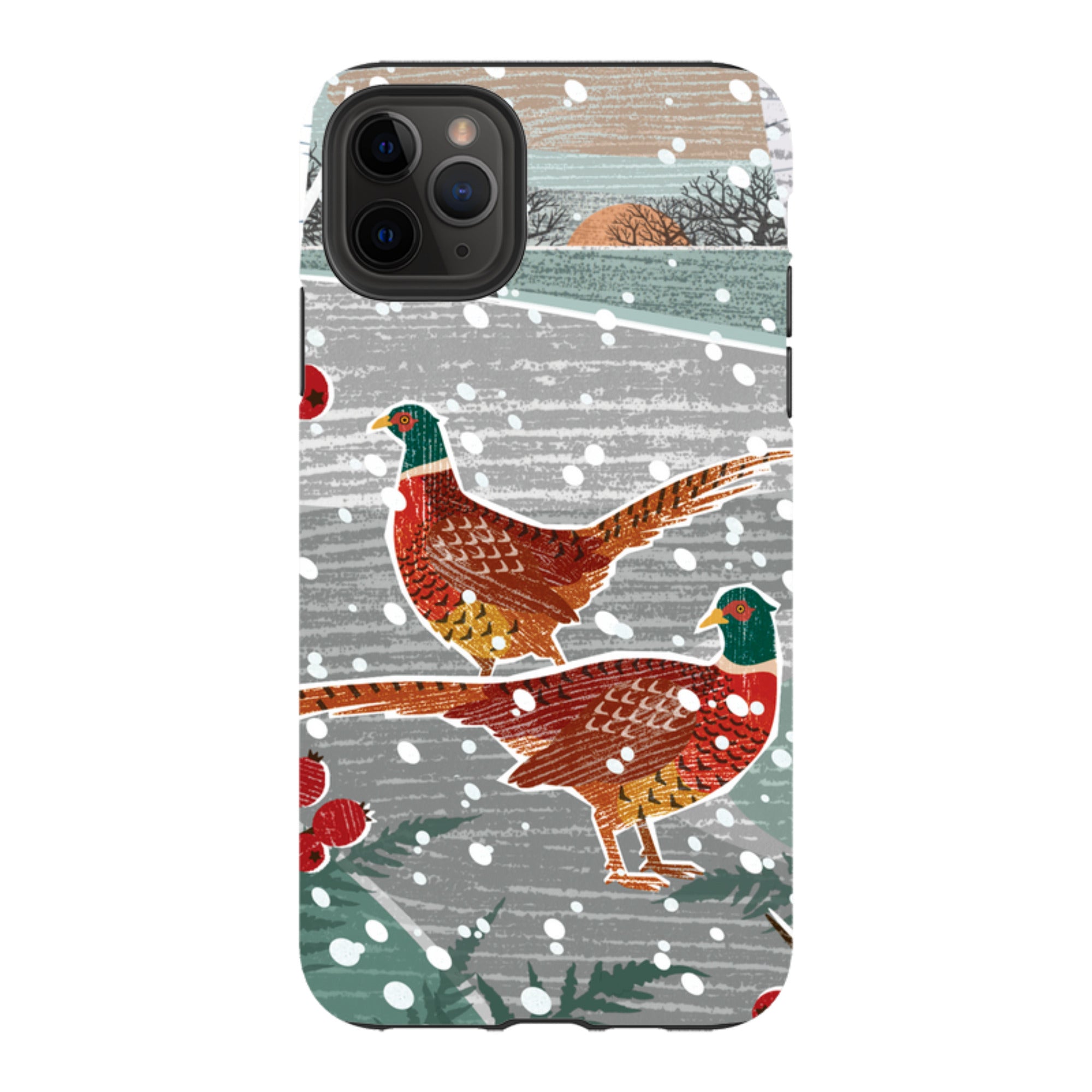 iPhone Tough Case - Snowy Day By Liane Payne