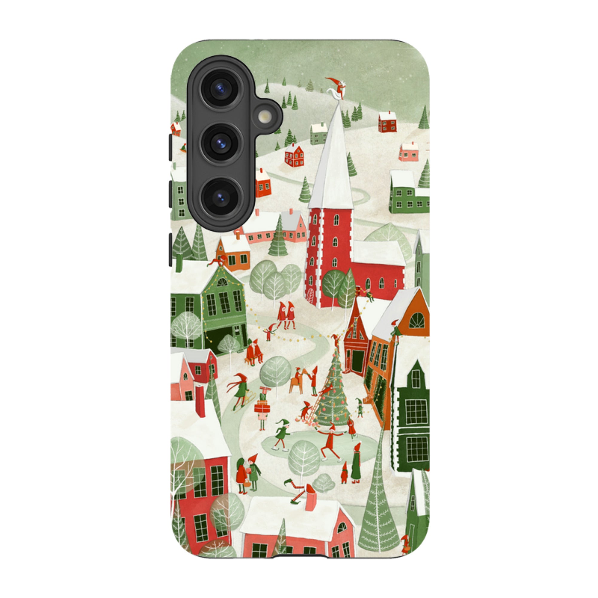 Samsung Tough Case - Christmas Town By Maja Lindberg