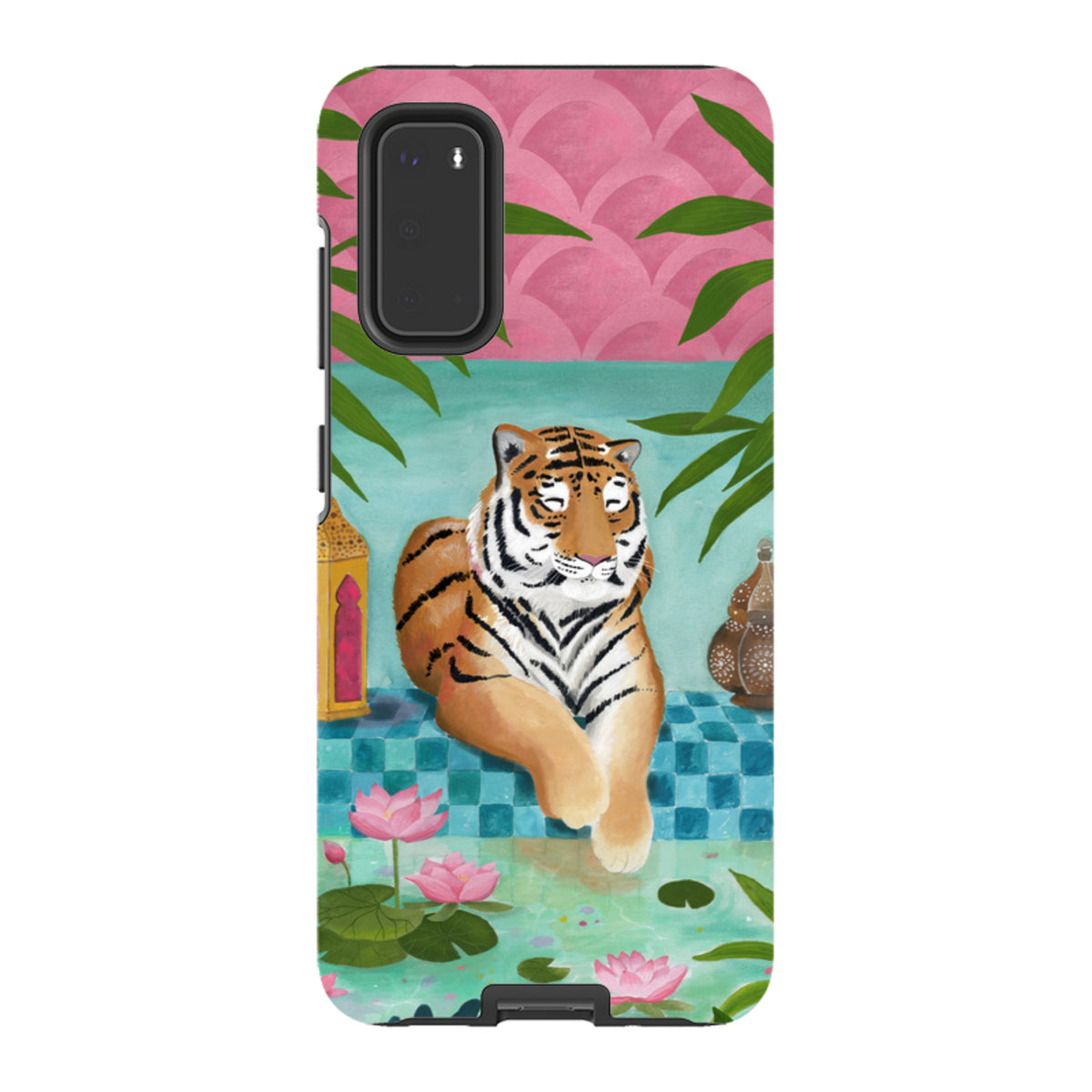 Samsung Tough Case - Lotus Tiger By Bex Parkin