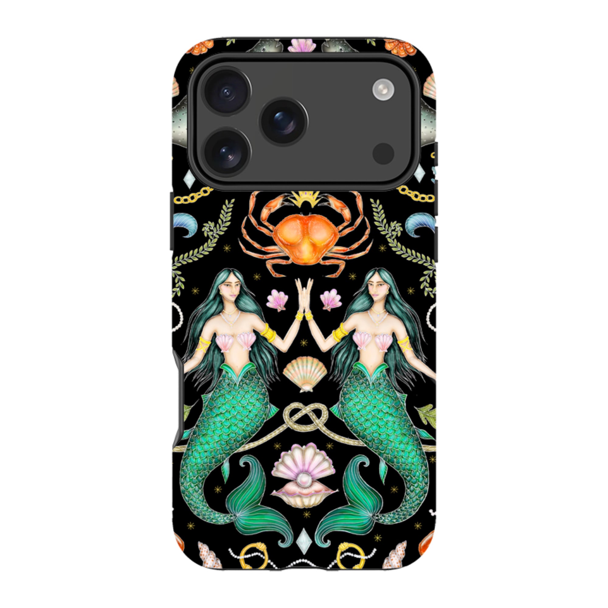 iPhone MagSafe Tough Case - Triton's Treasure By Catherine Rowe
