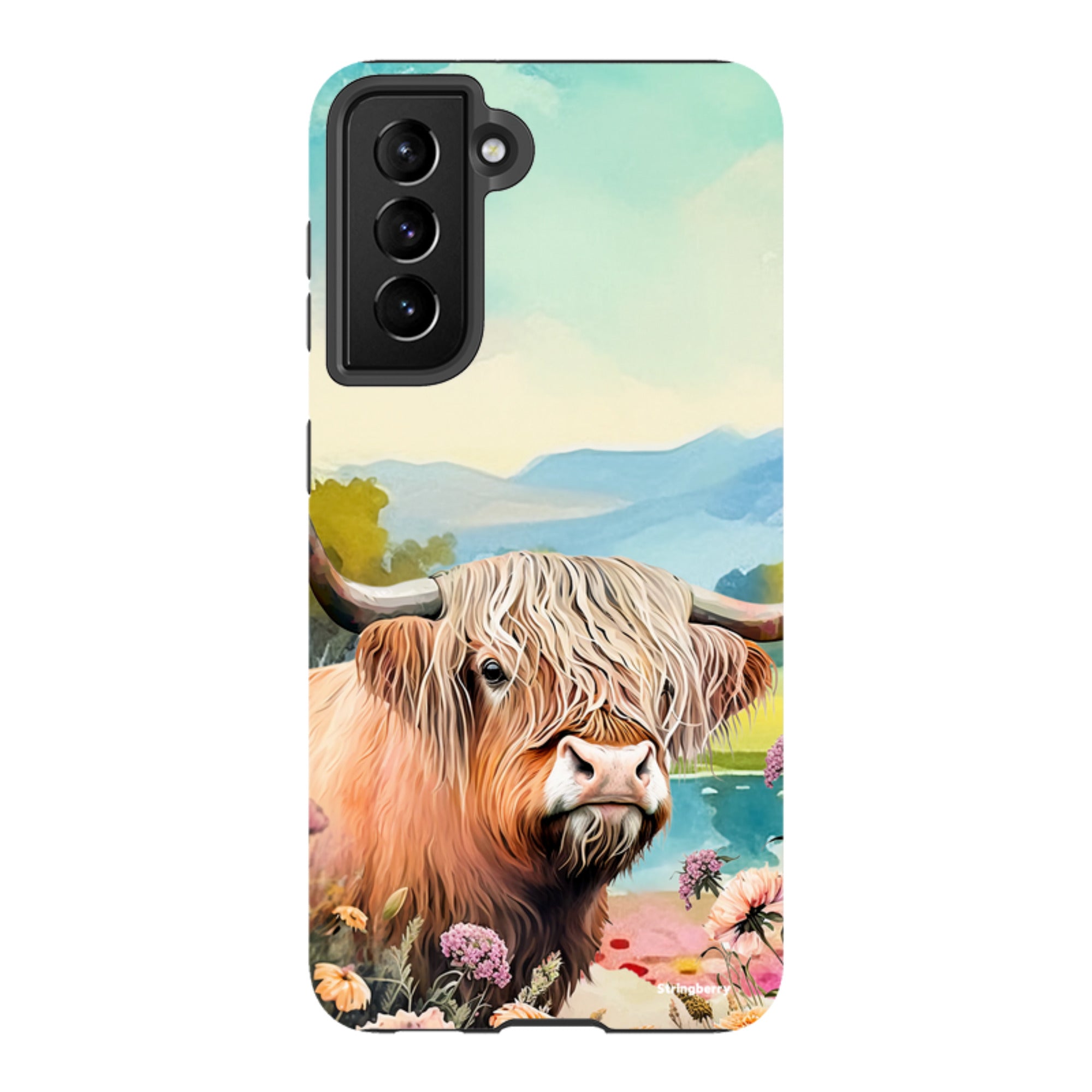 Samsung Tough Case - Highland Cow I