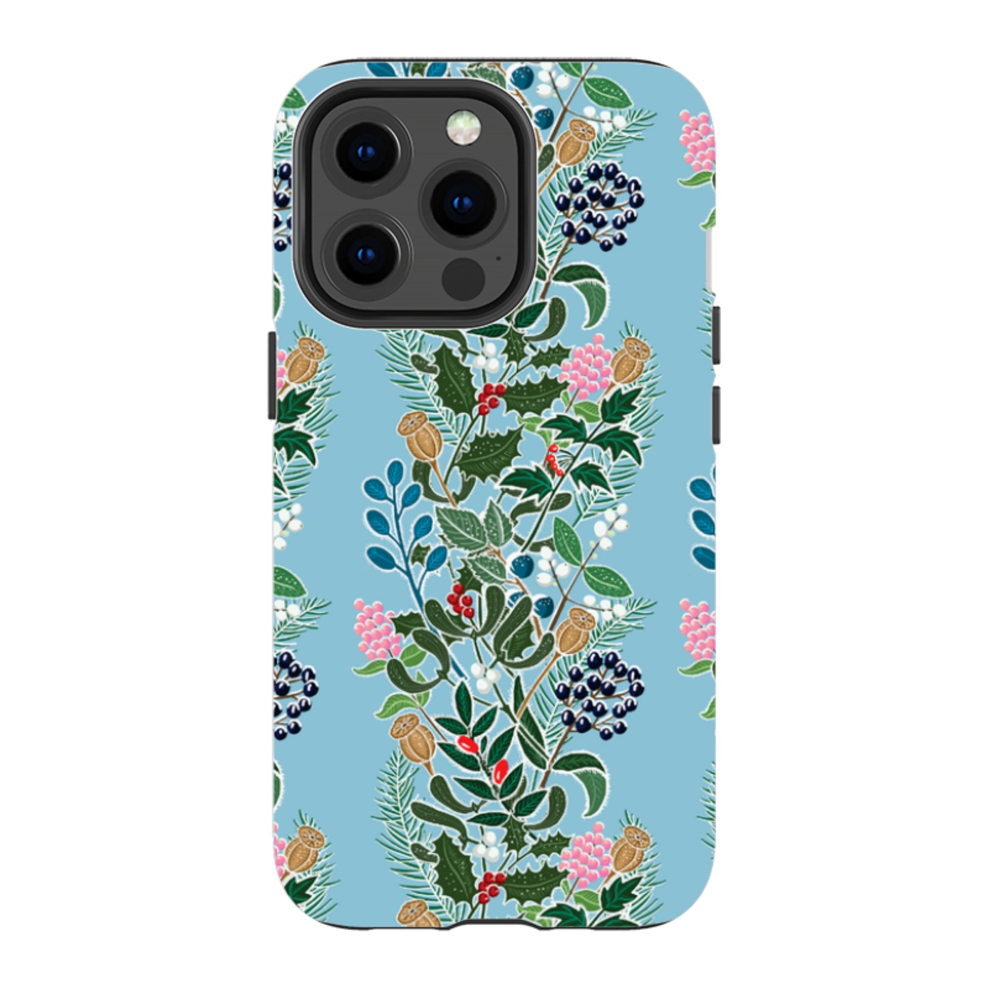 iPhone Tough Case - Winter Hedge-2 By kate Heiss