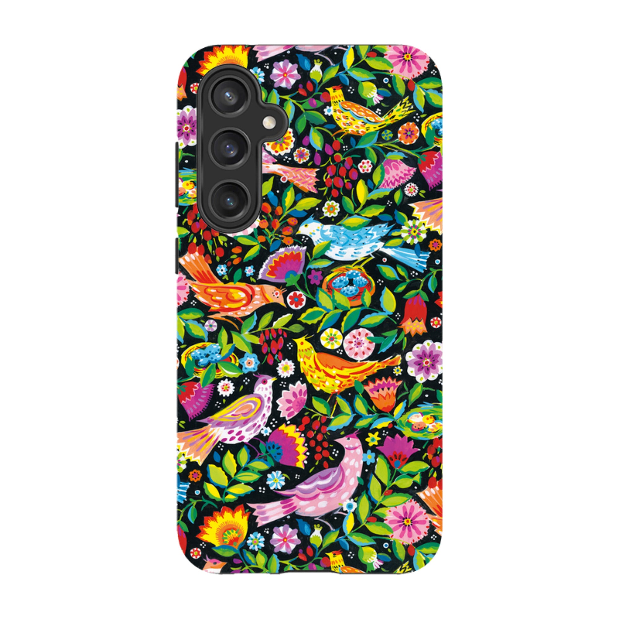 Samsung Tough Case - Folk Birds By Sarah Campbell