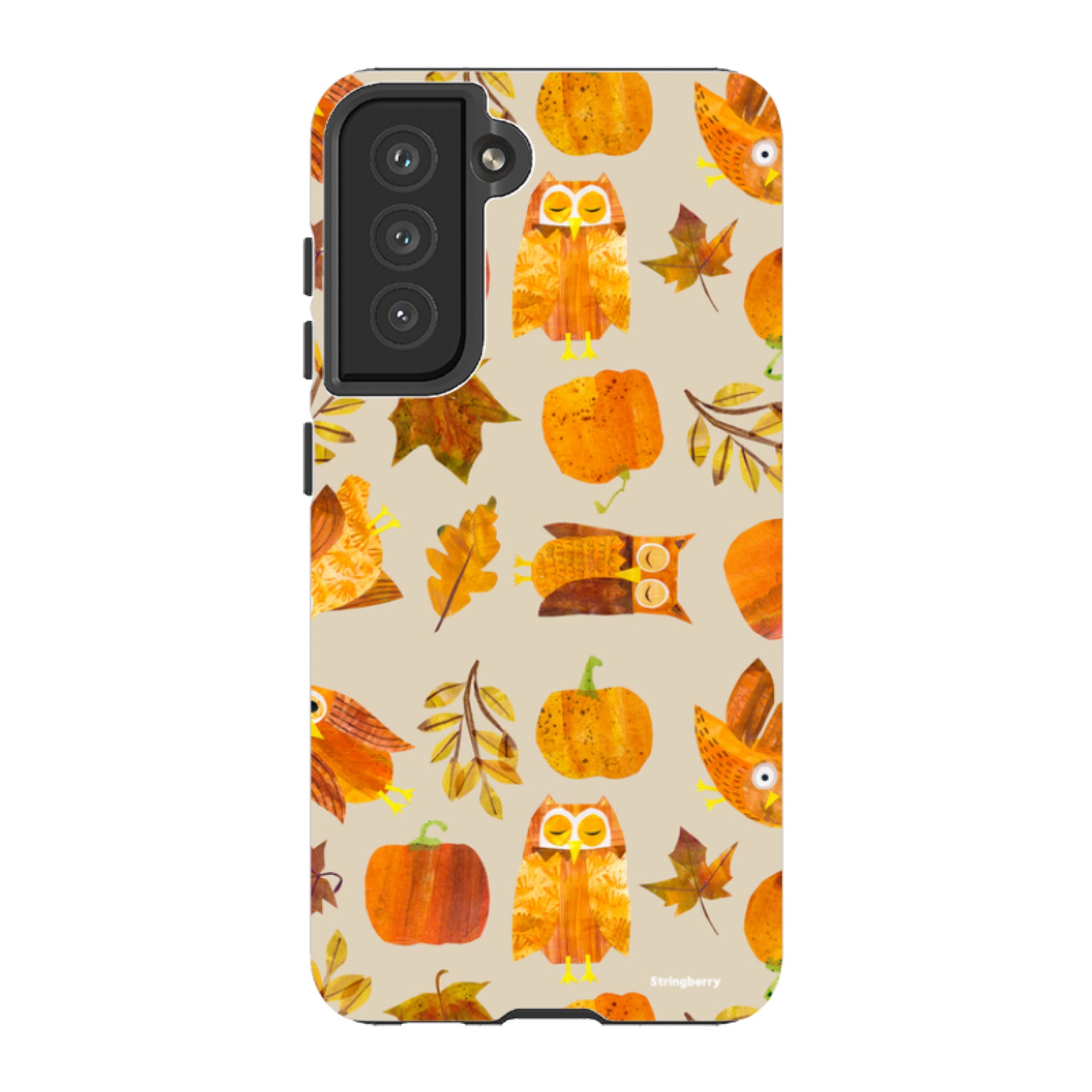 Samsung Tough Case - Pumpkins and Owls By Tracey English