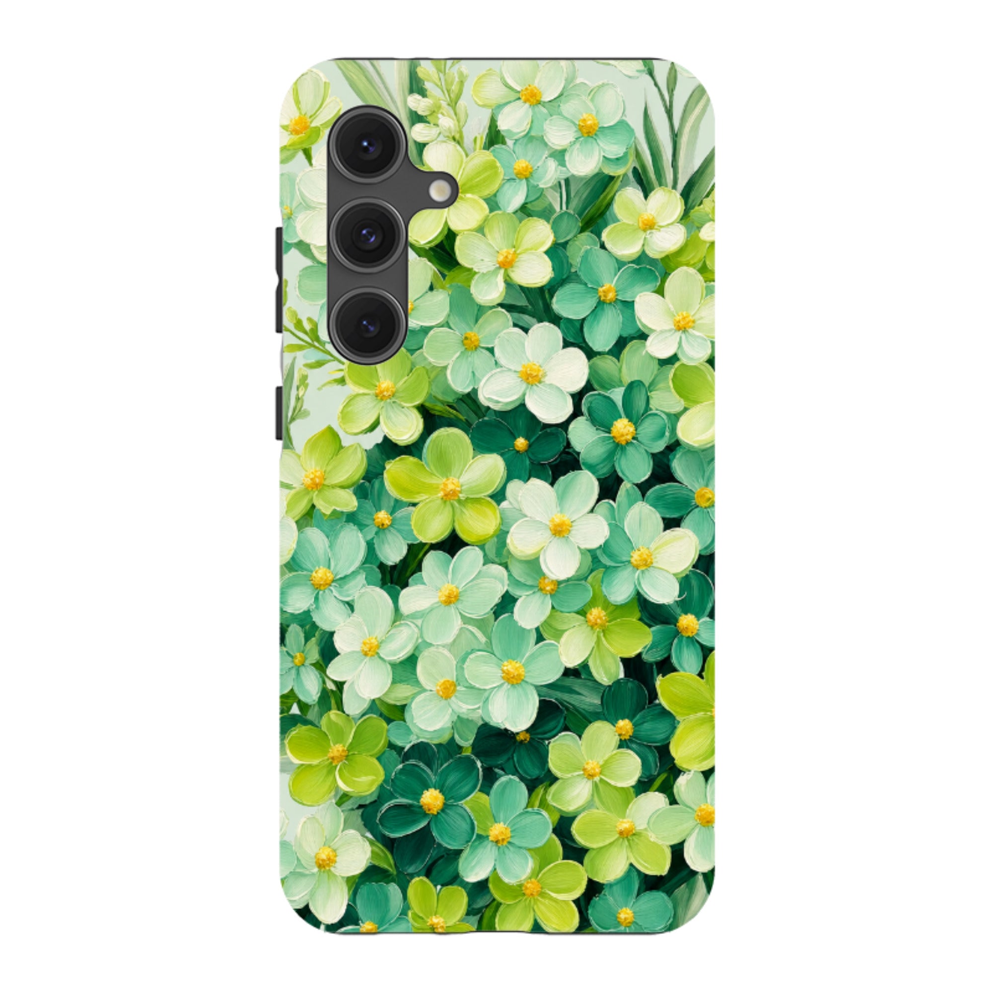 Samsung Tough Case - Sage Wildflower Floral