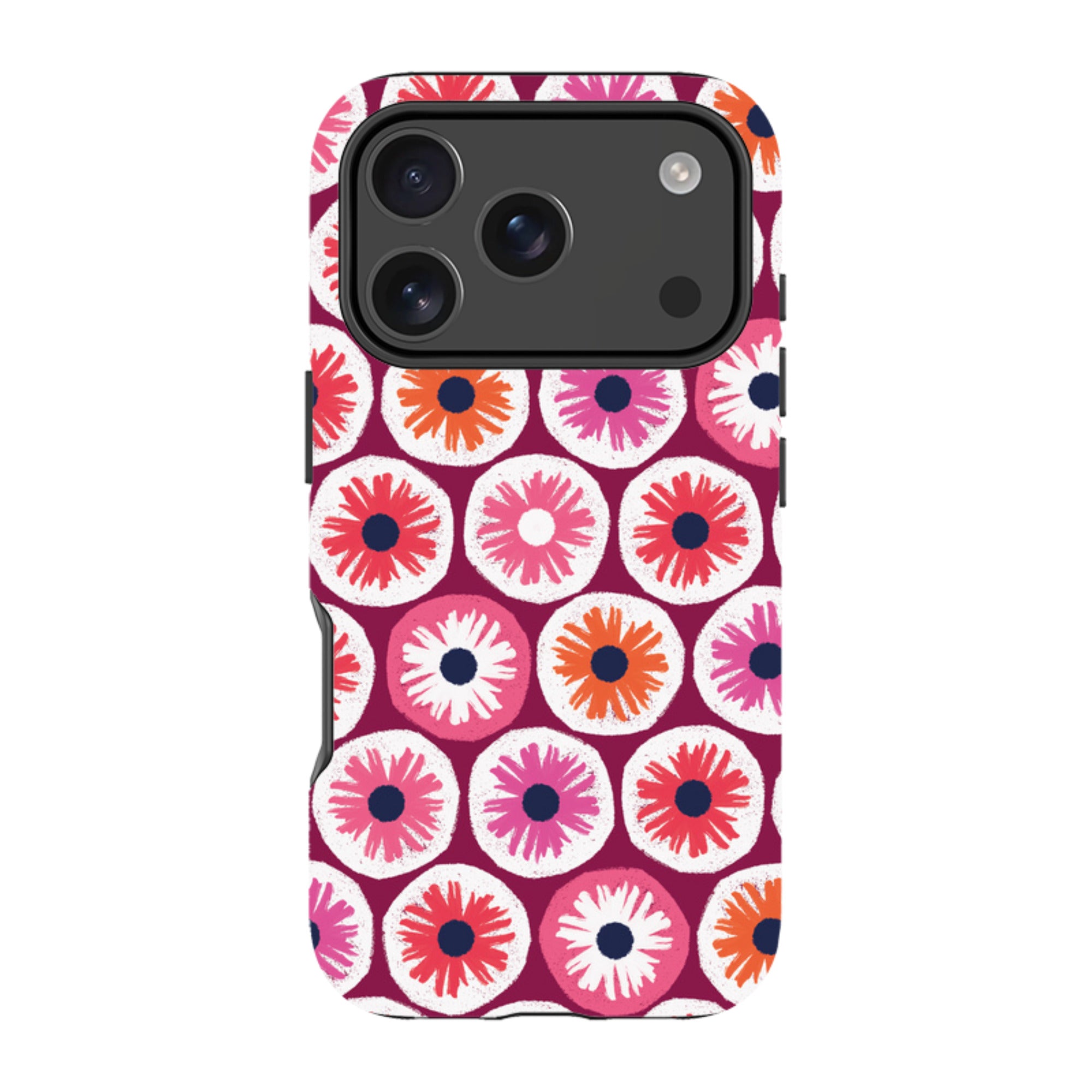 iPhone Tough Case - Penny Flowers Red By Ali Brookes