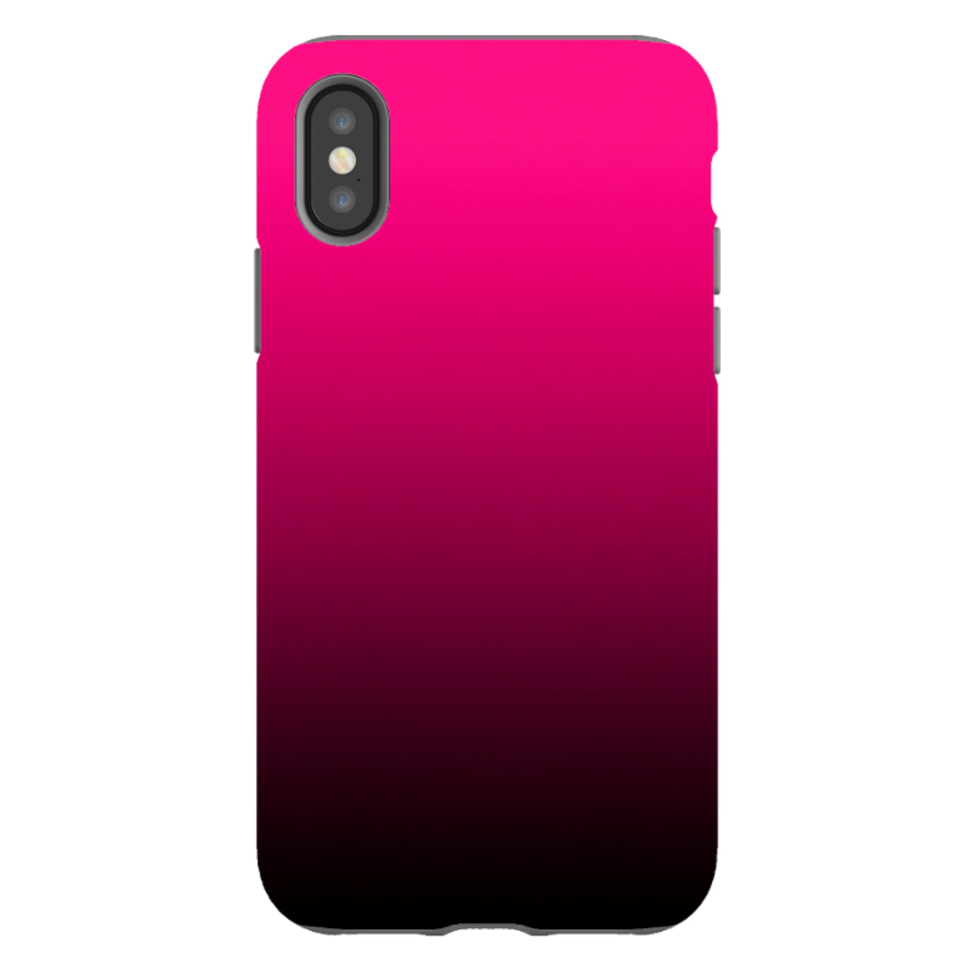 iPhone Tough Case - Hot Pink Ombre