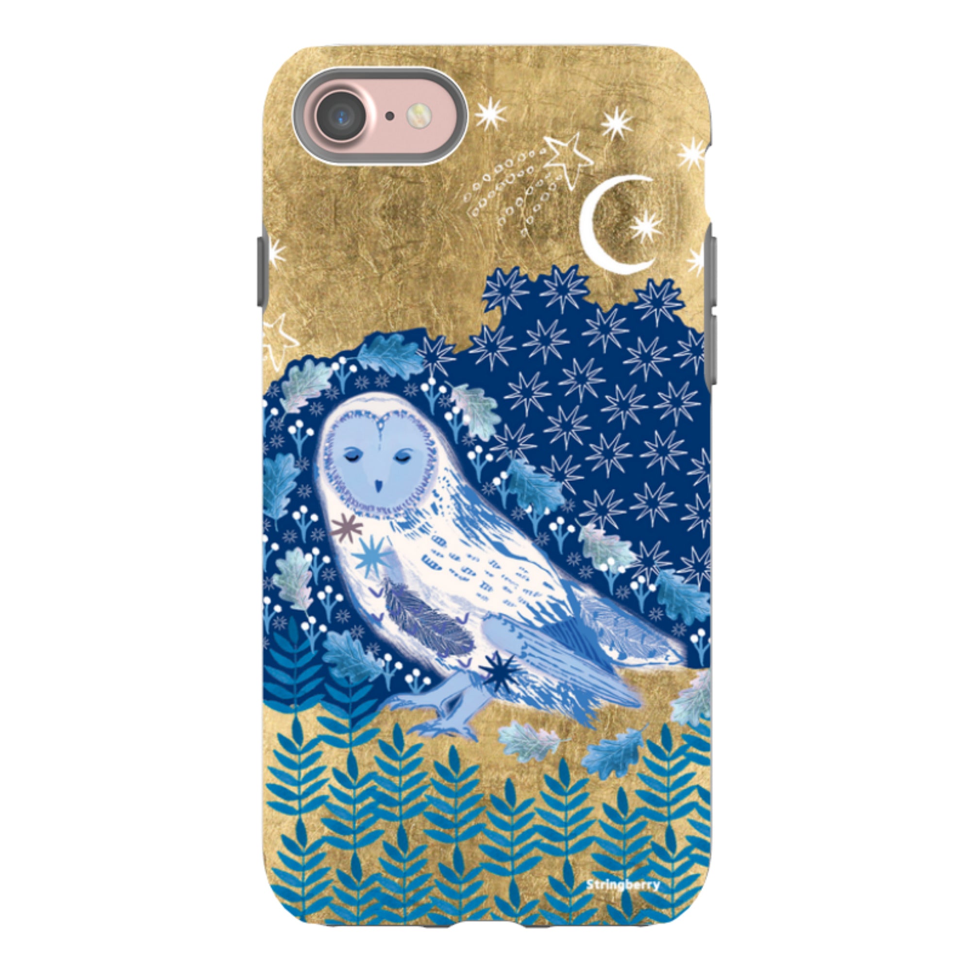 iPhone Tough Case - Owl By Emma Frances Grant
