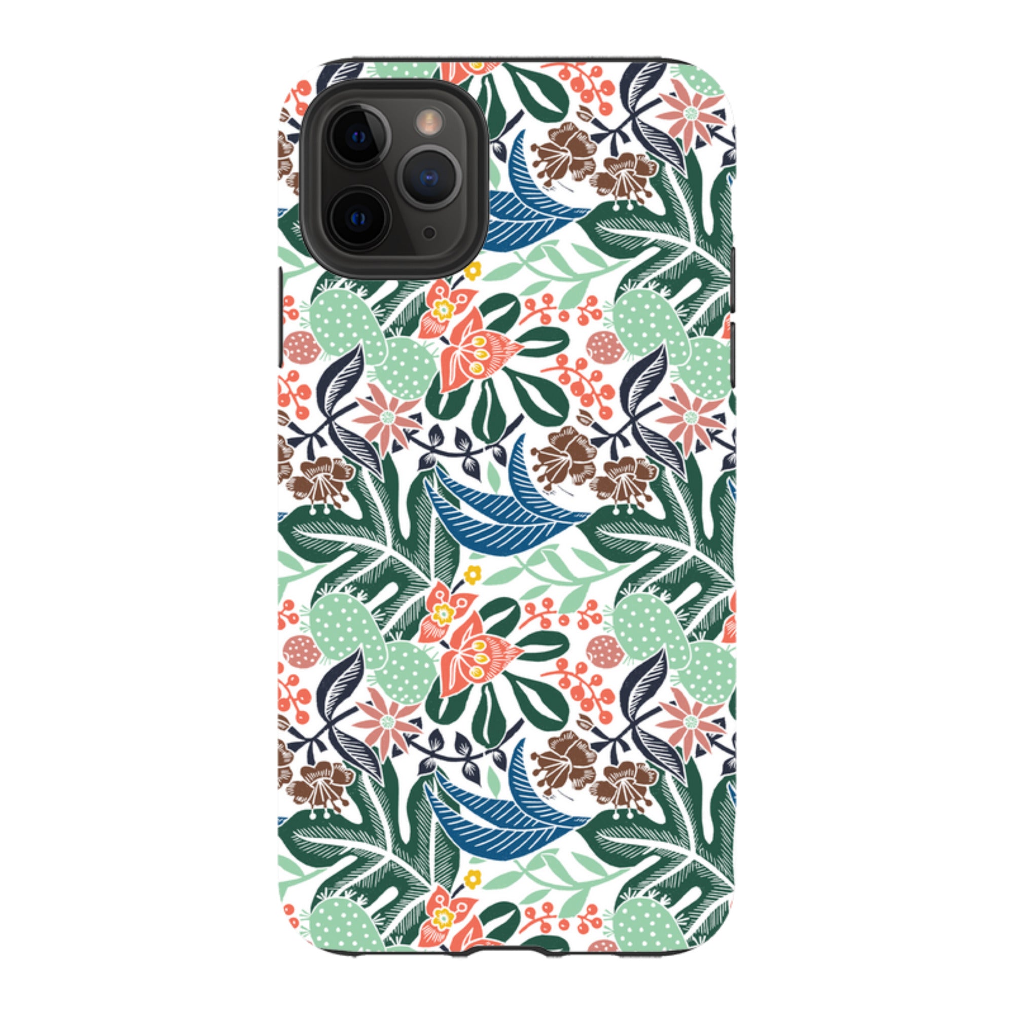 iPhone Tough Case - Tropical Cactus 2 By Kate Heiss