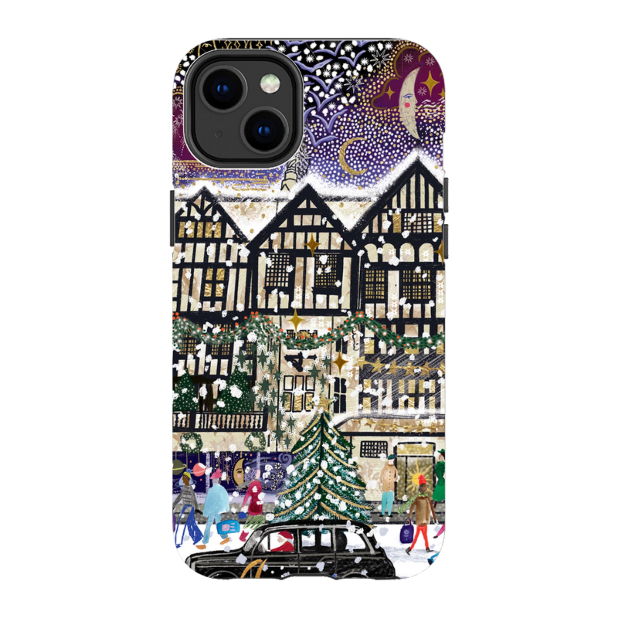 iPhone Tough Case - Christmas In London II By Emma Frances Grant