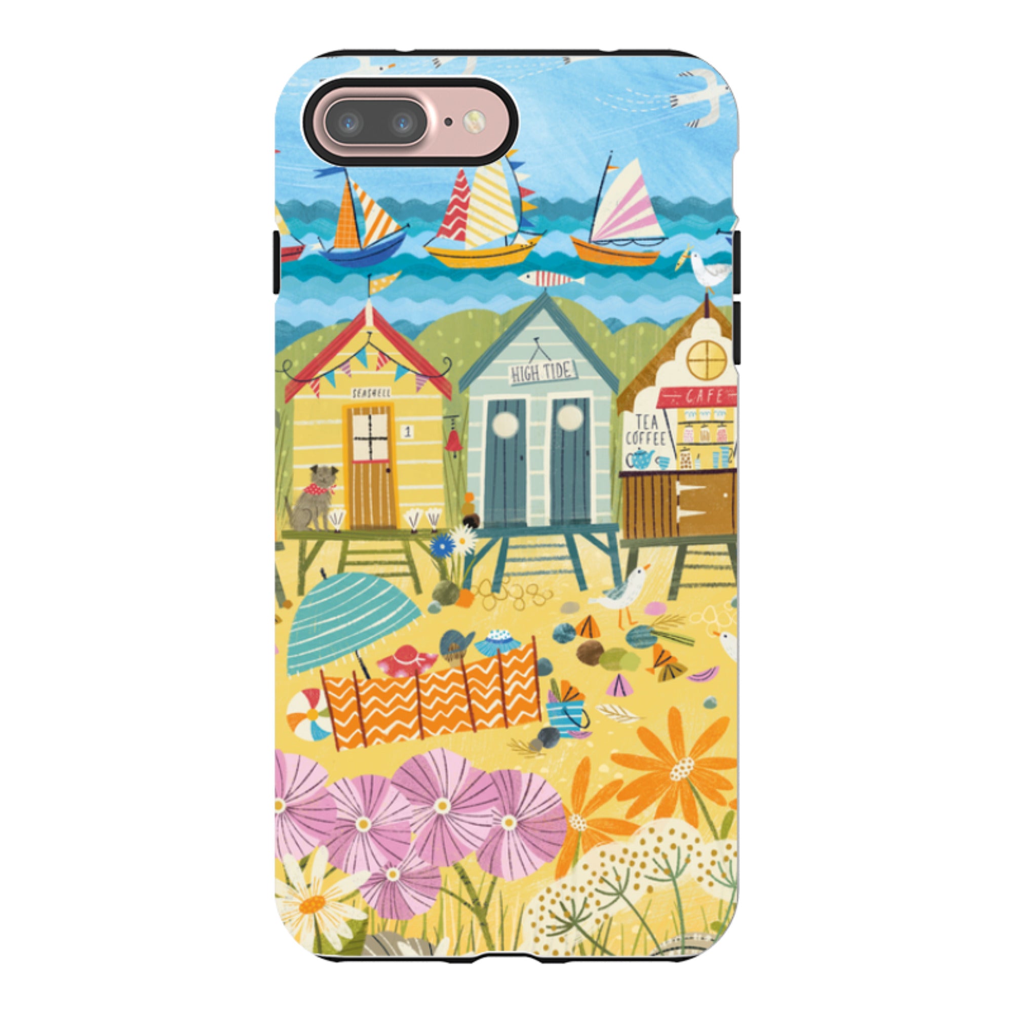 iPhone Case - Beachy Days 3 By Ali Brookes