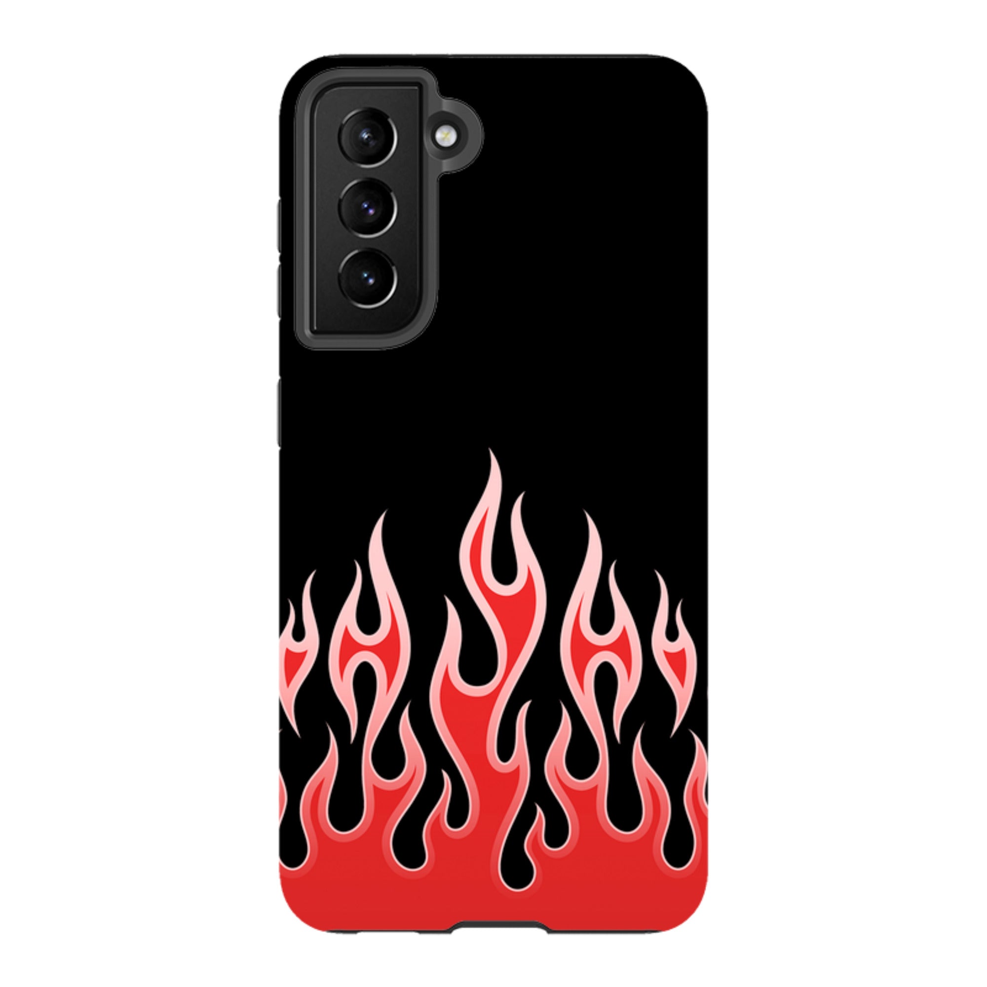 Samsung Tough Case - Red Flames