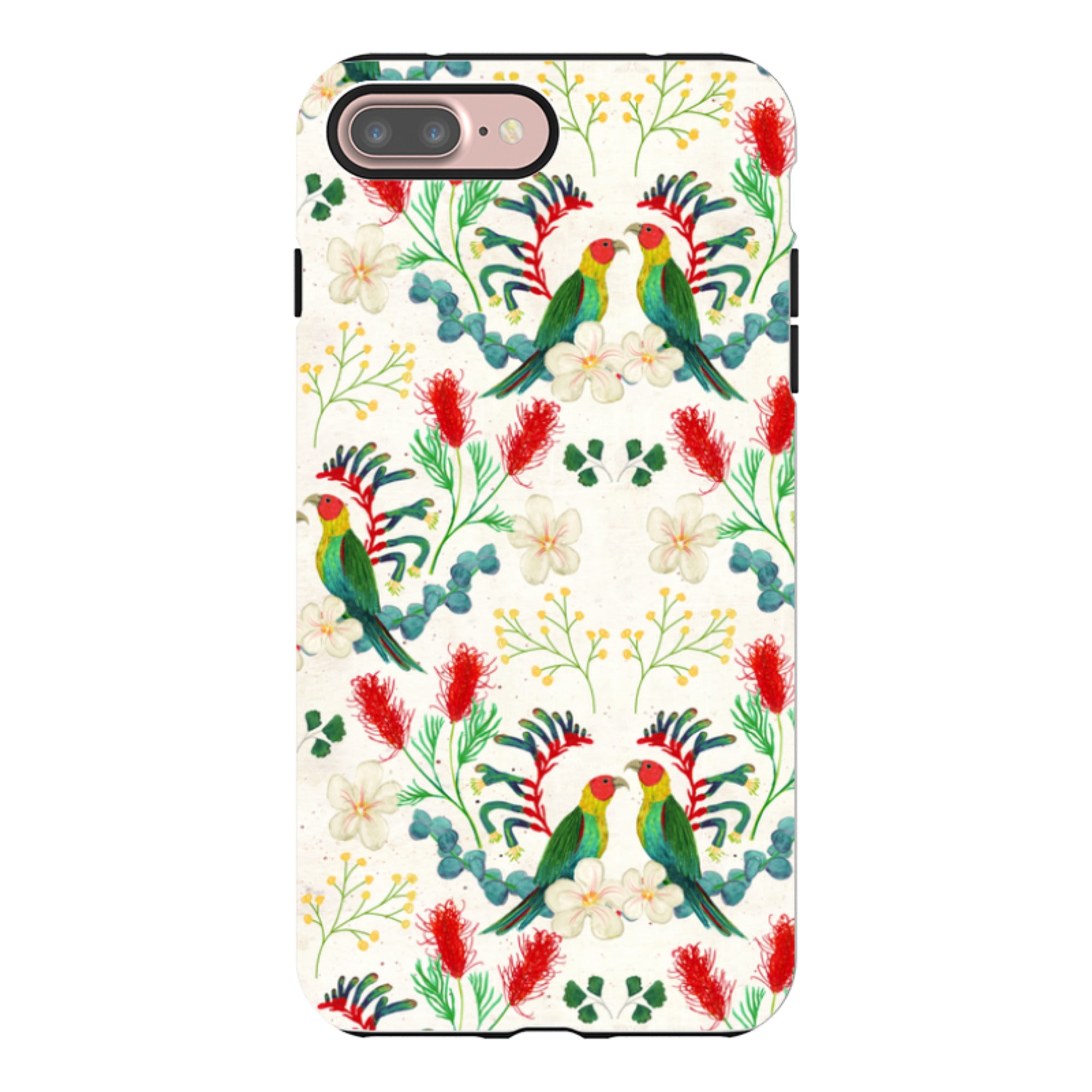 iPhone Tough Case - Rainbow Lorikeet By Katherine Quinn