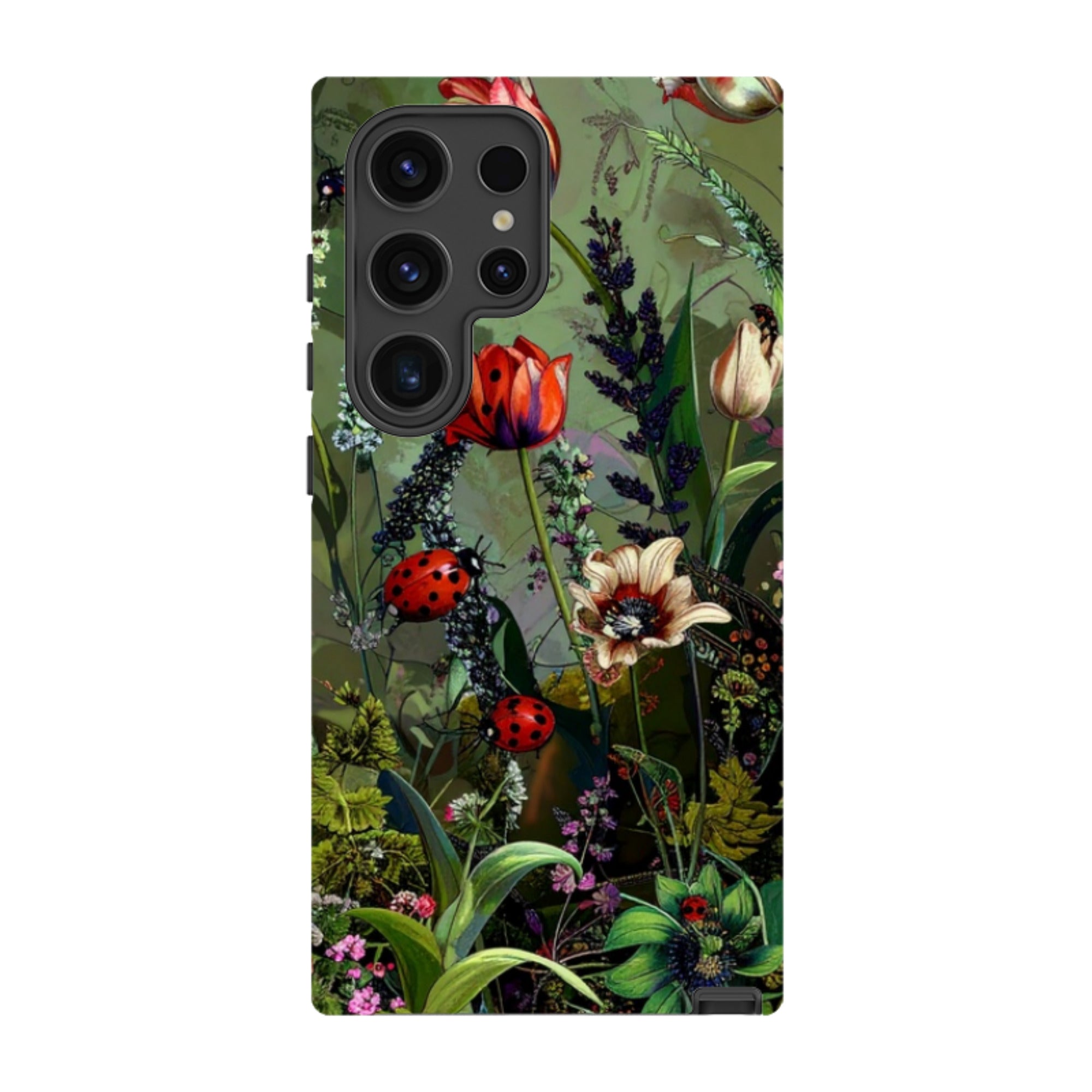 Samsung Tough Case - Green Vyne Ladybirds