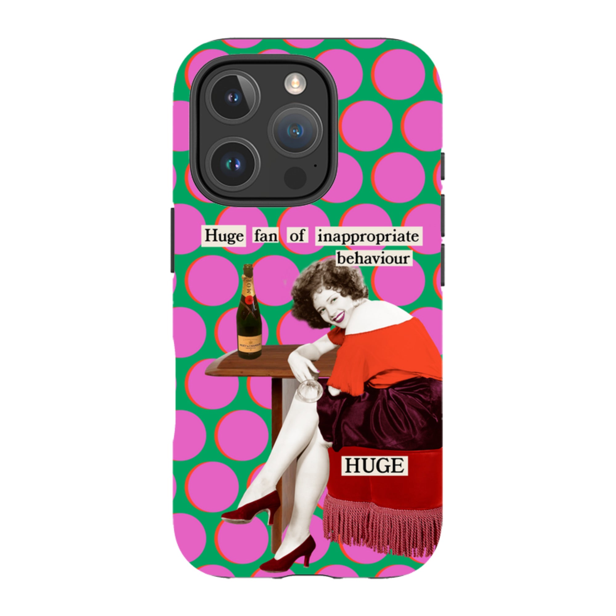 iPhone Tough Case - Inappropriate By Clare Jordan