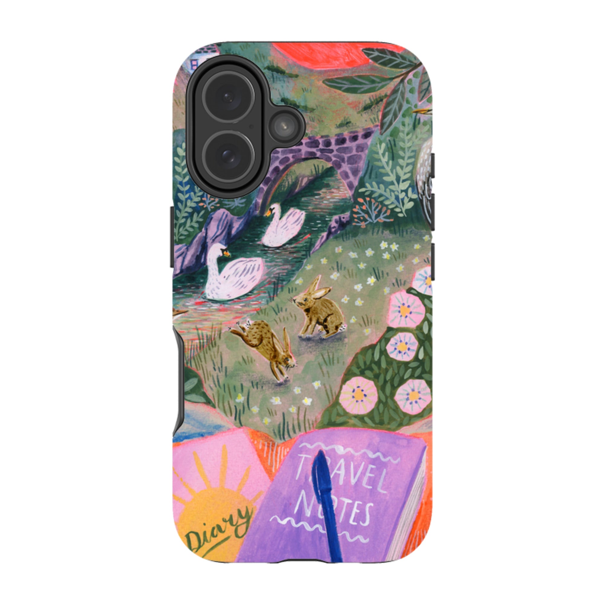 iPhone Tough Case - Wanderlust Camping Trip By Lee Foster Wilson