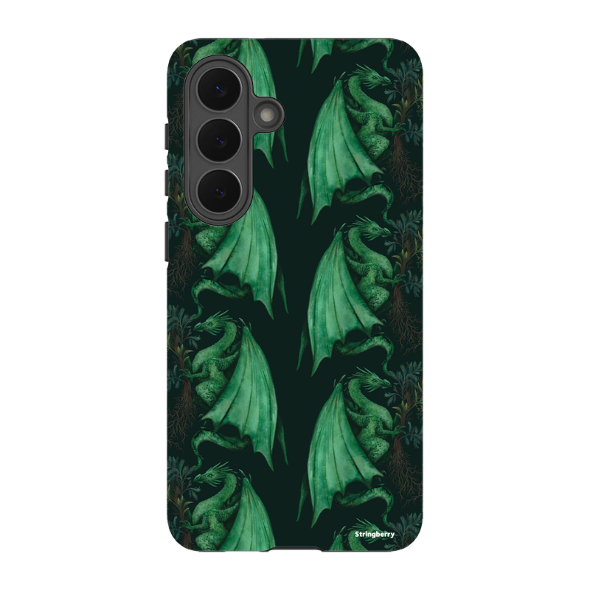 Samsung Tough Case - Arbor Dragon Pattern By Anna Stead