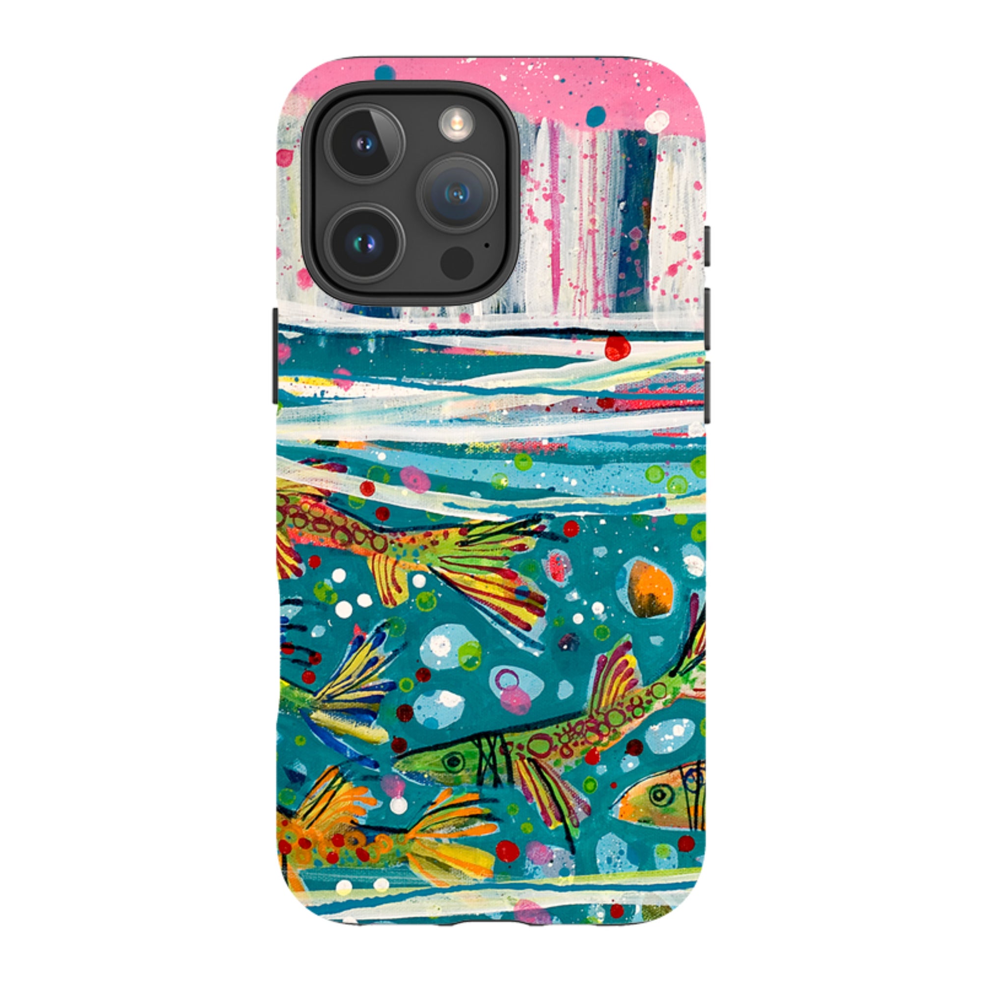 iPhone MagSafe Tough Case -  Something Fishy By Claire West