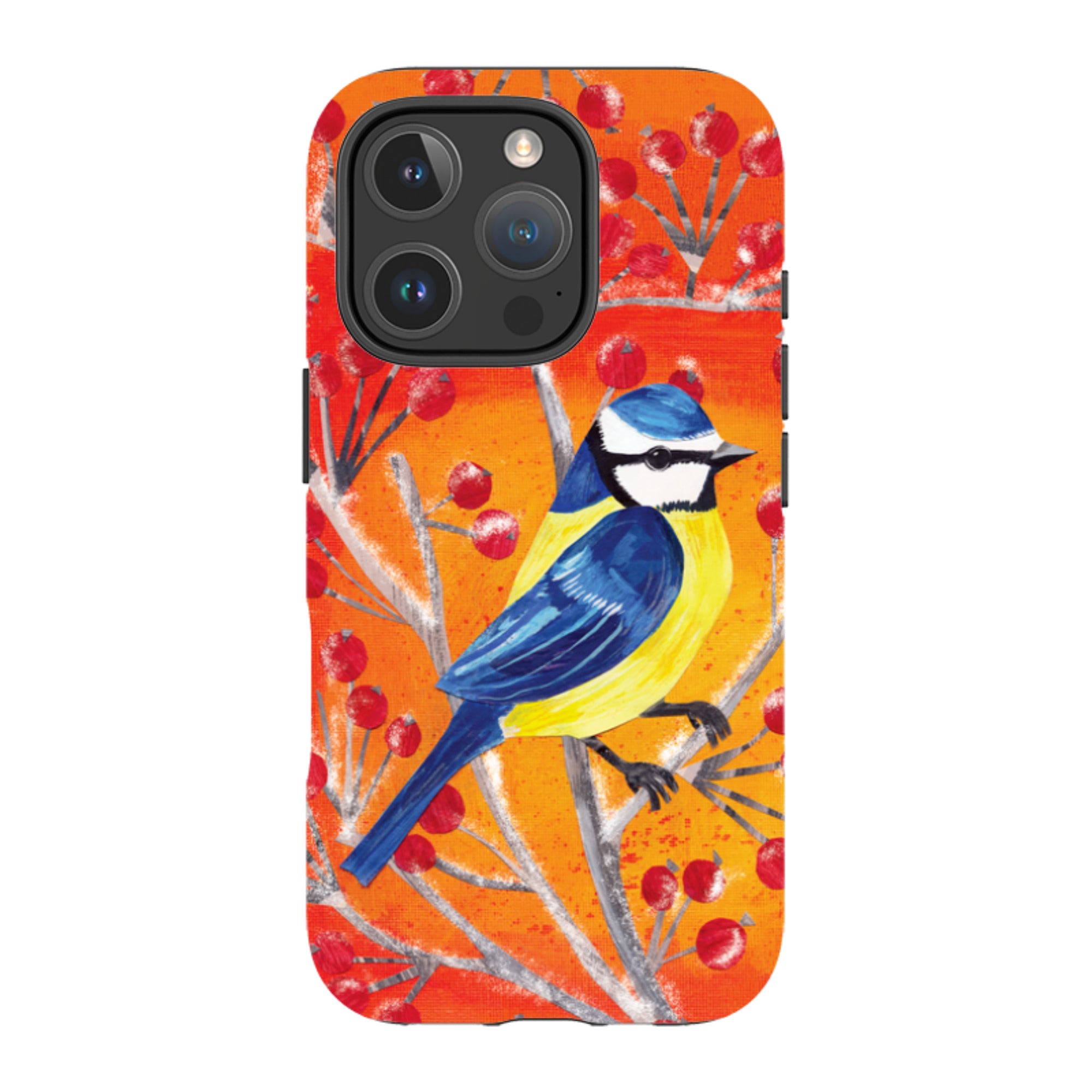 iPhone Tough Case - Blue Tit By Tracey English
