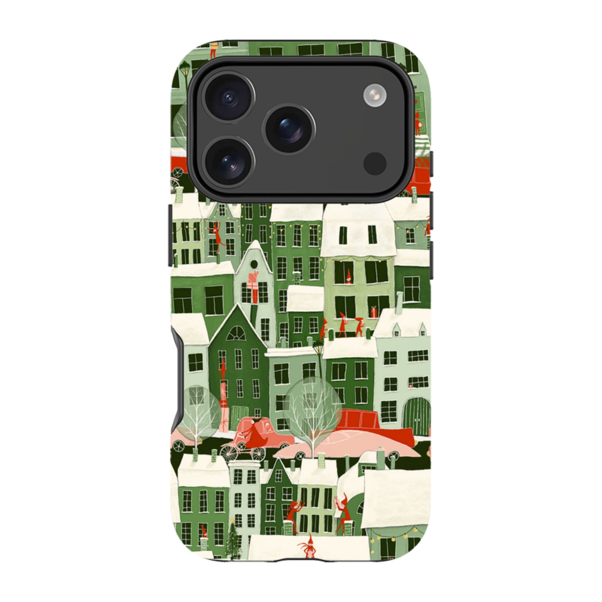 iPhone MagSafe Tough Case -  Christmas City By Maja Lindberg