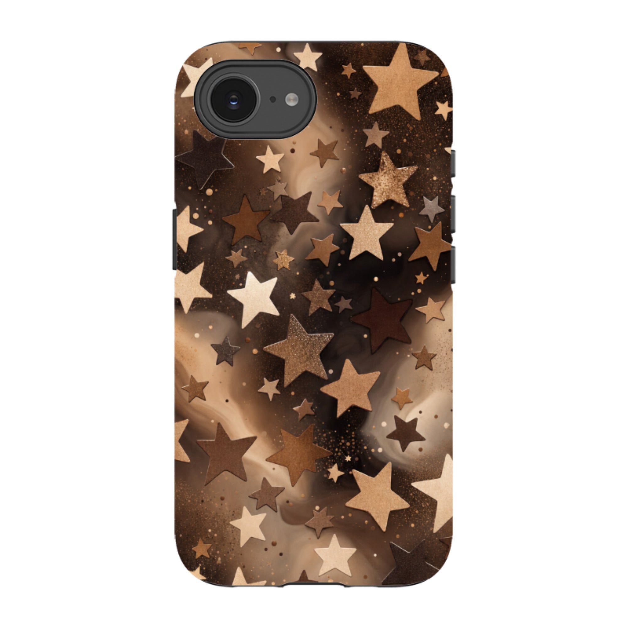 iPhone Tough Case - Bronze Galaxy Star