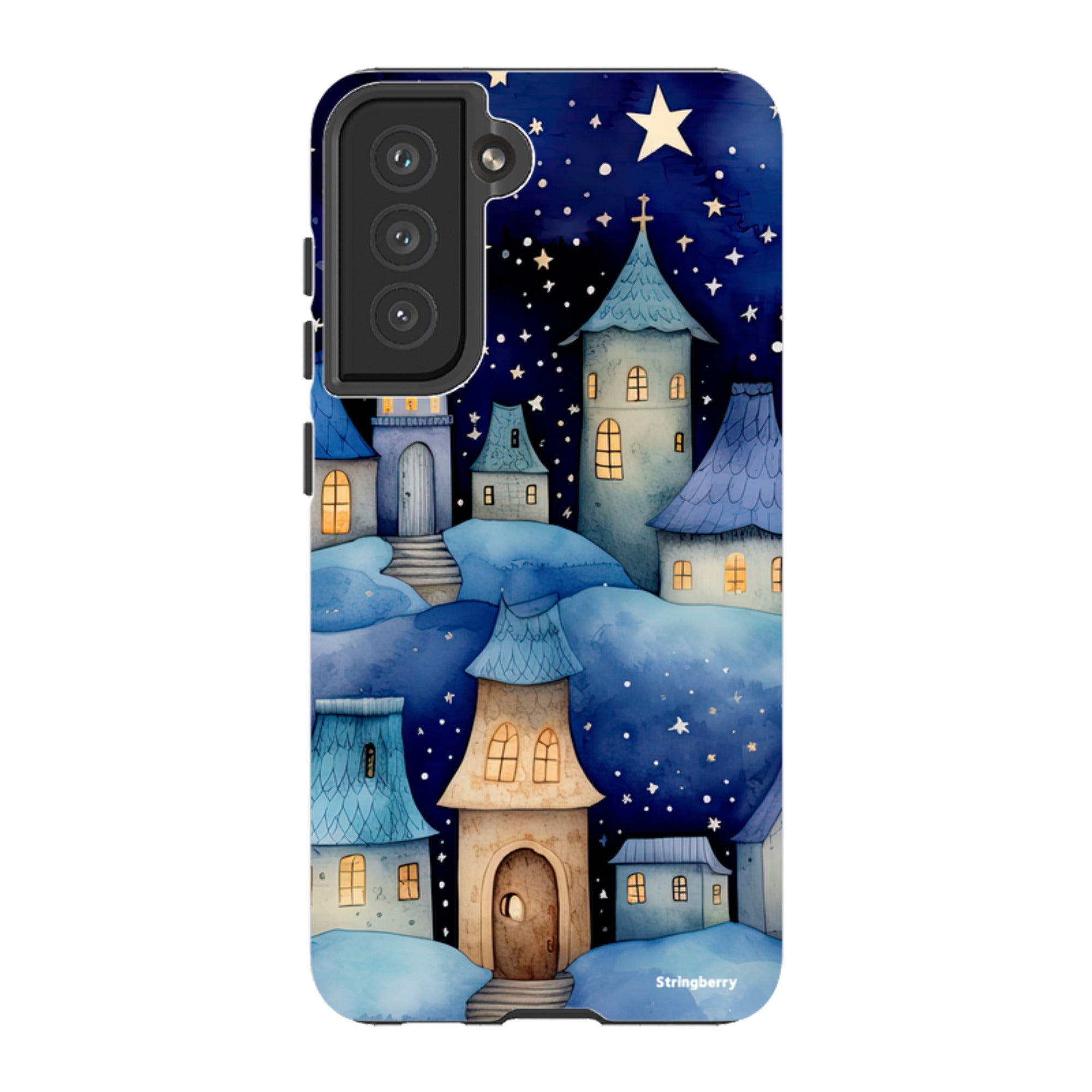 Samsung Tough Case - Blue Stars