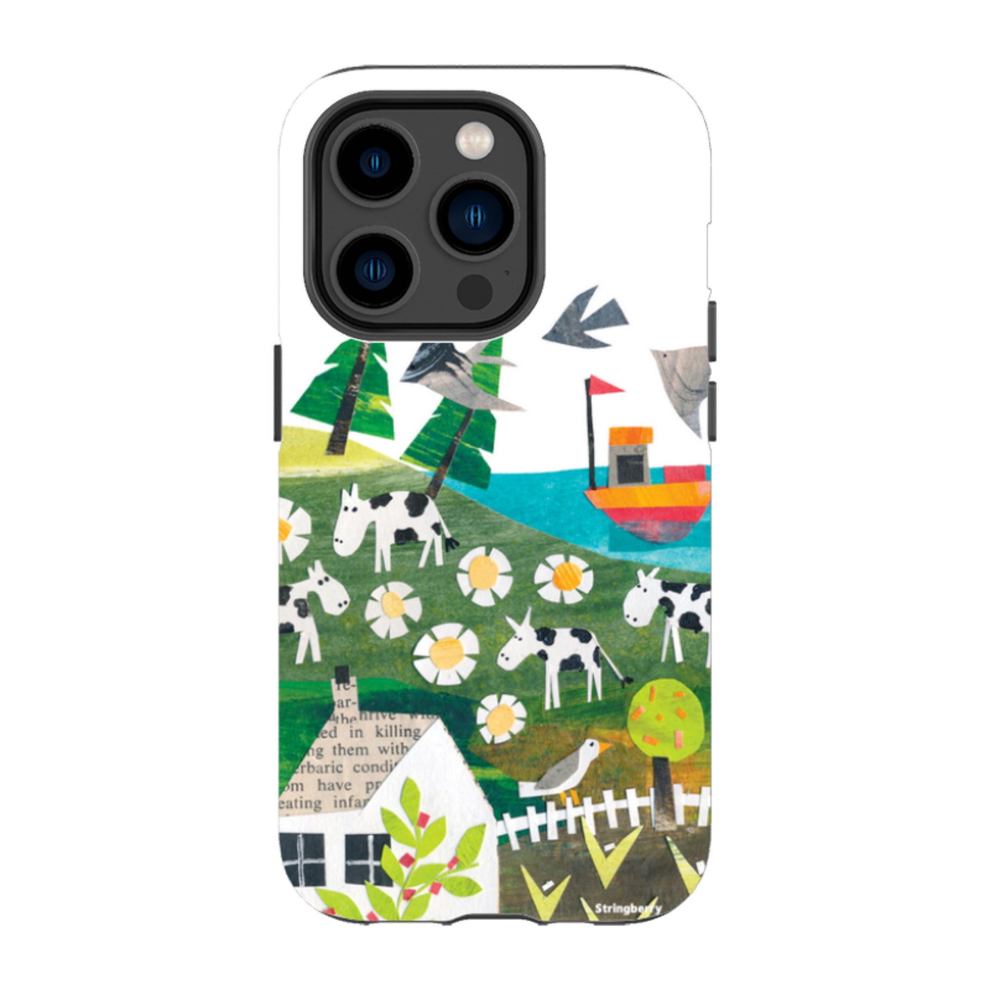 iPhone Tough Case - Countryscape VII By Tracey English
