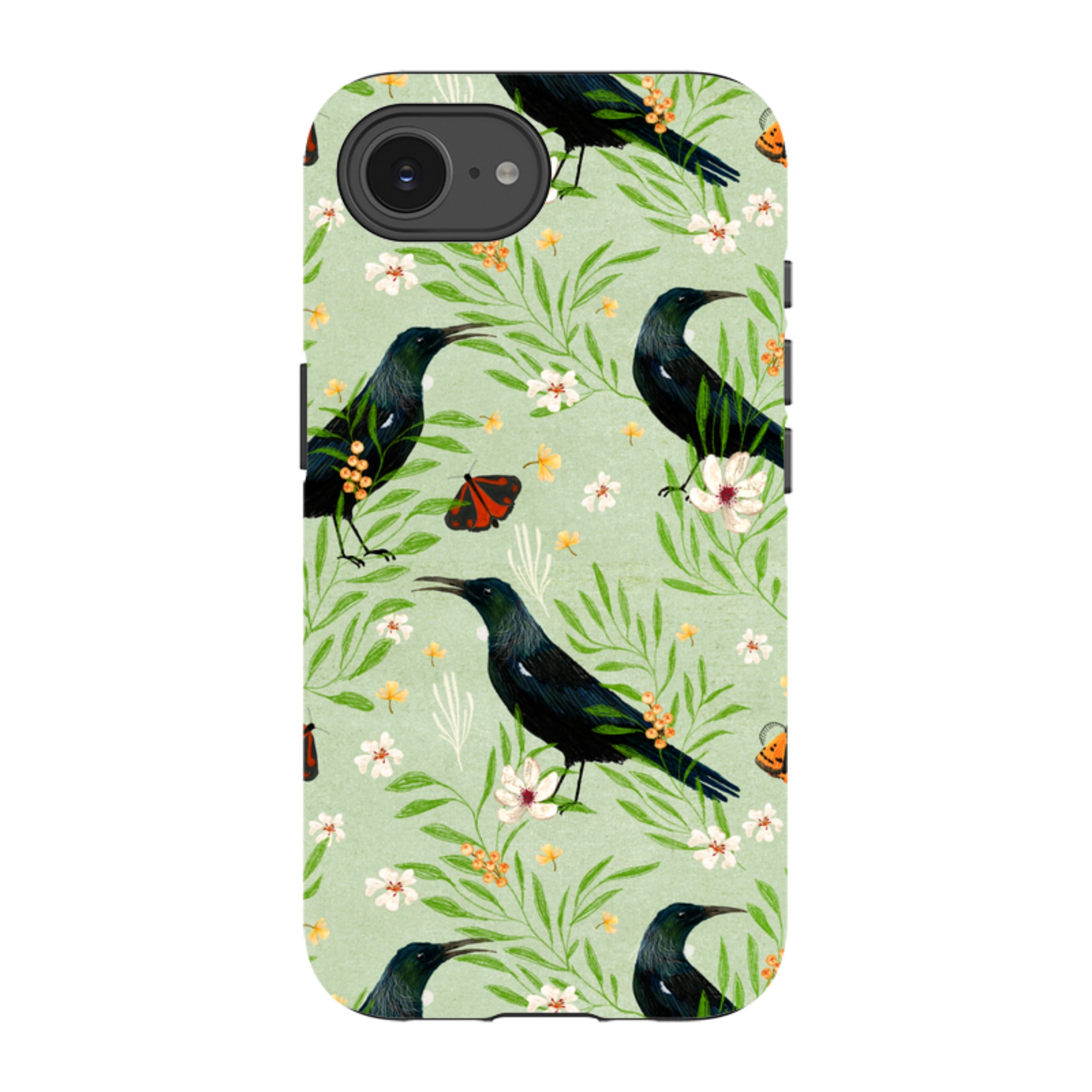 iPhone Tough Case - Tui Mint By Katherine Quinn