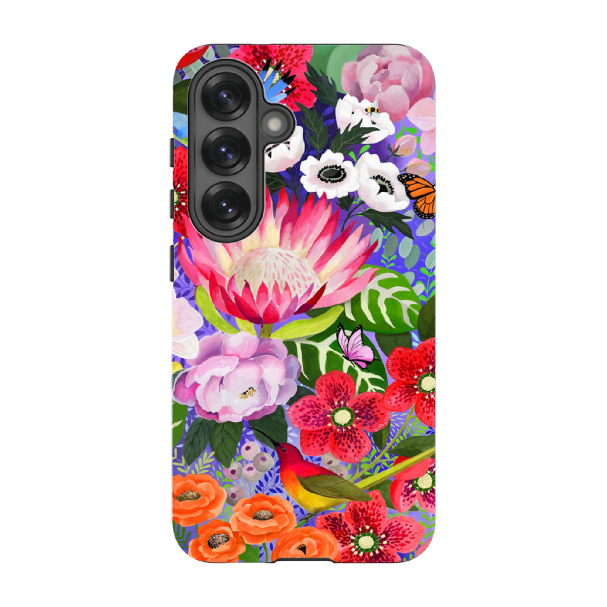 Samsung Tough Case - Exotic Birds By Bex Parkin