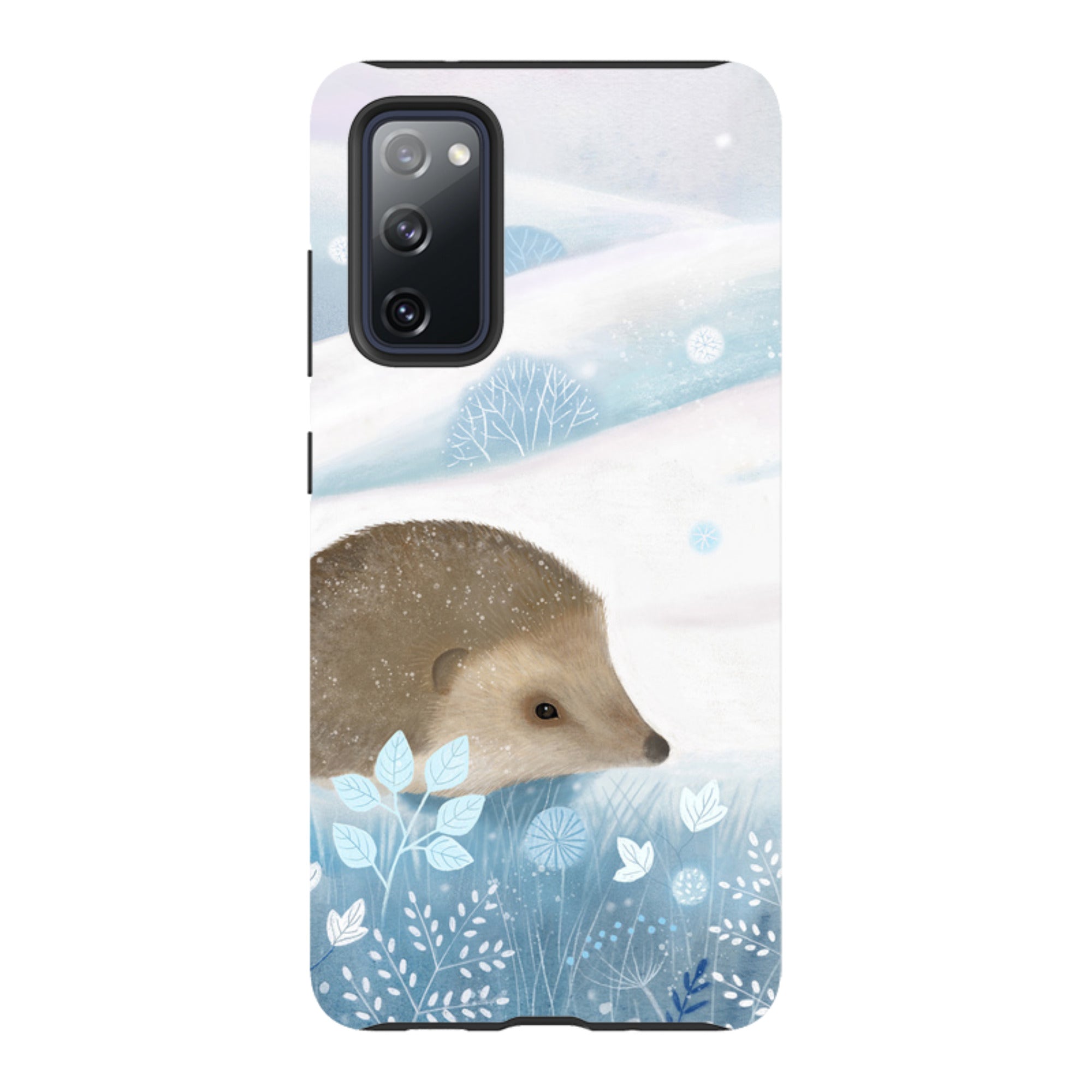Samsung Tough Case - Winter Hedgehog By Bex Parkin