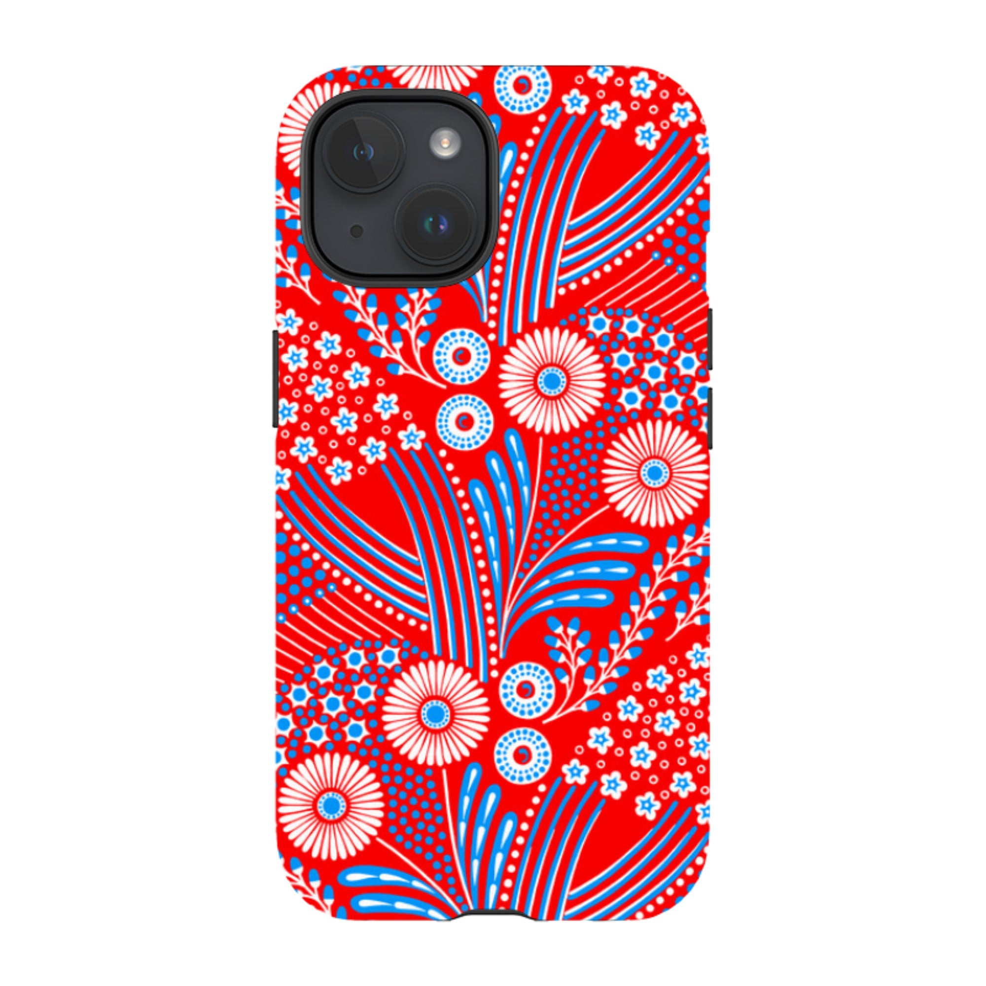 iPhone MagSafe Tough Case - Red Bouquet By Cressida Bell